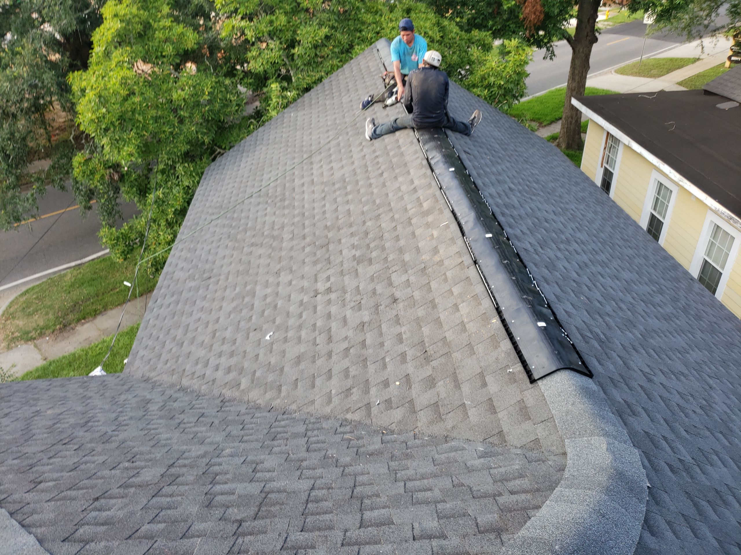 Residential Roofing Installation using Roof Replacement by American Roofing & Construction LLC