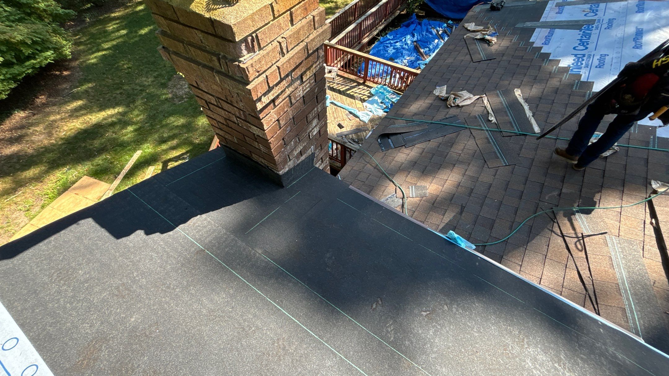 Roof Replacement using CertainTeed Landmark by 180 Contractors