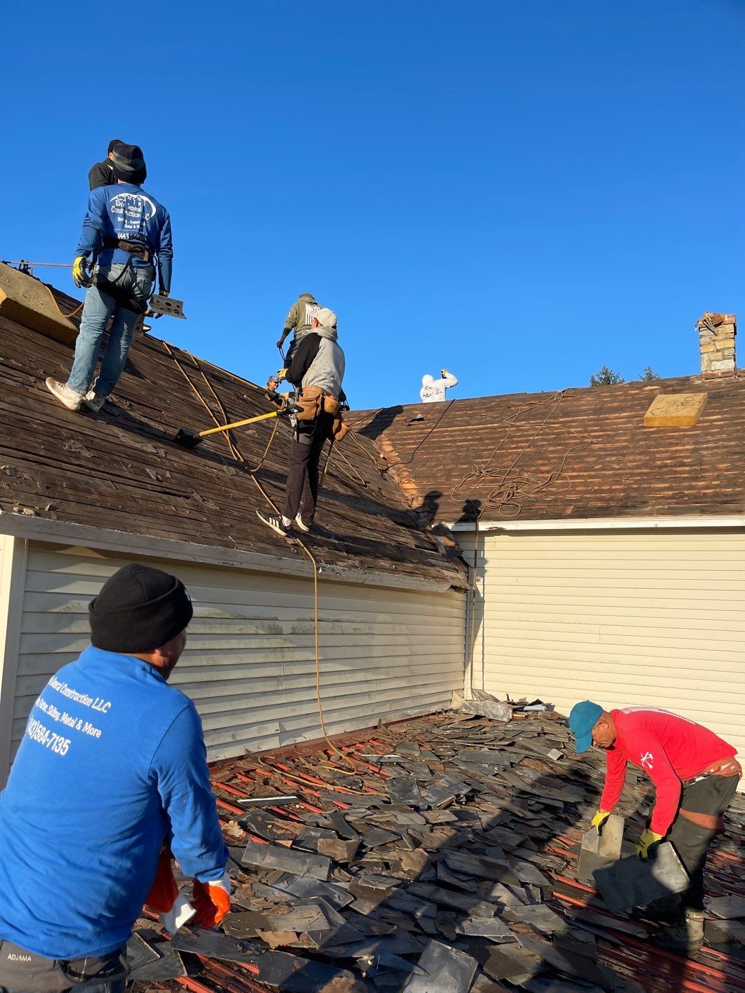 Complete Exterior Home Make Over in Maryland by Elvis General Construction LLC