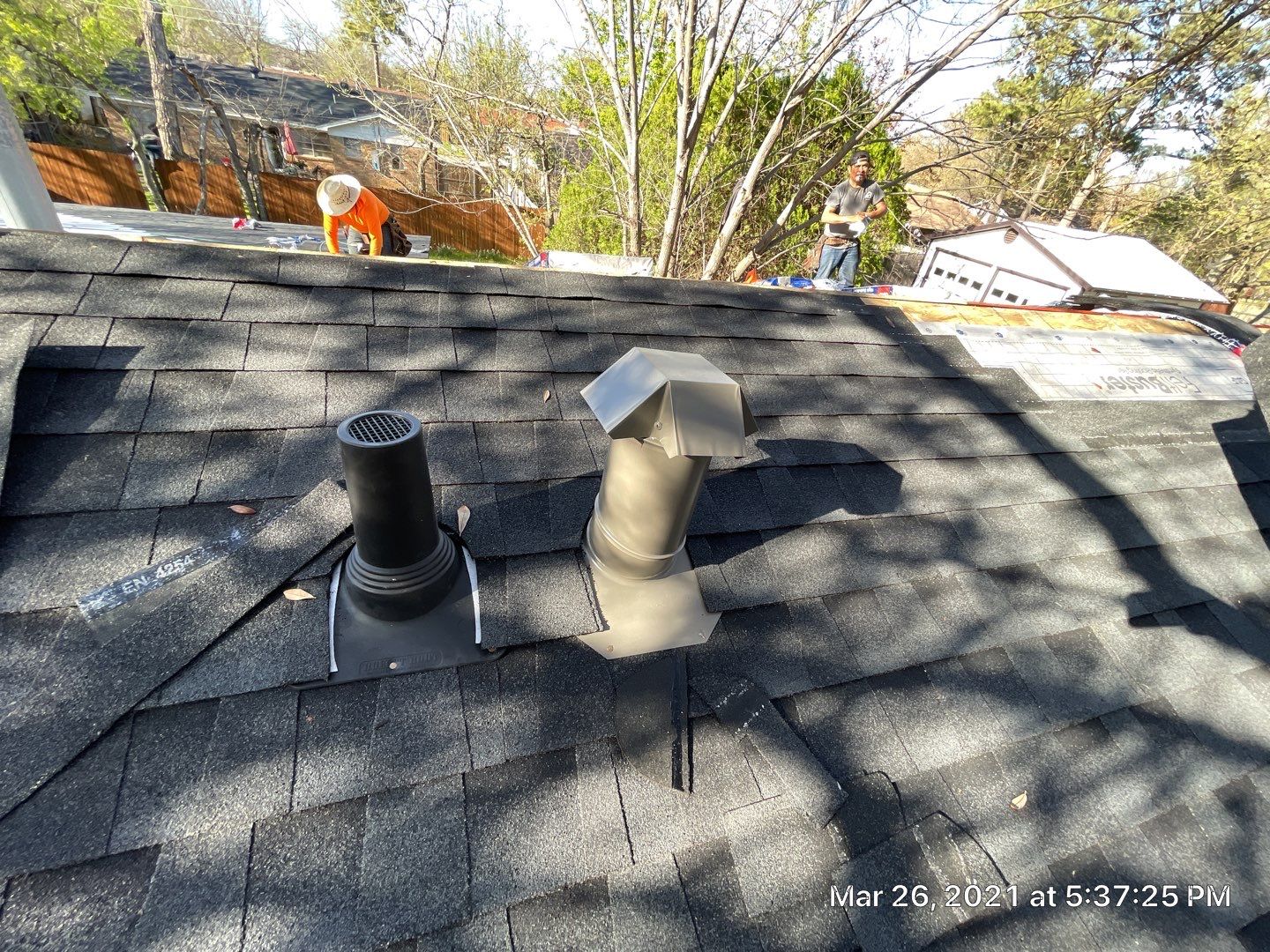 Historical Home needed a full decking and new roof by First United Roofing & Construction