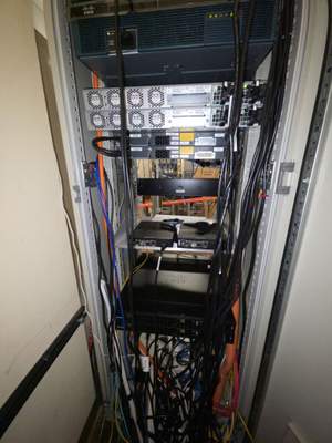 Structured cabling installation by CimaSolutions