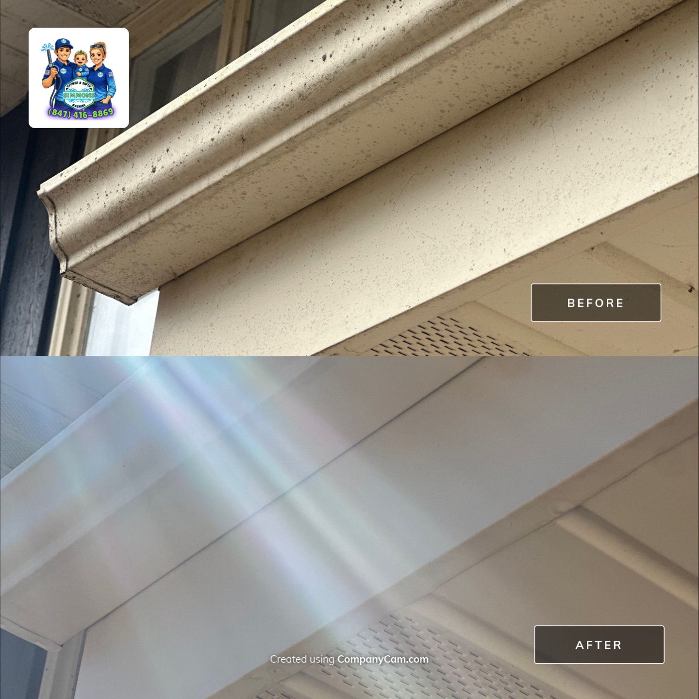 Highland Park, IL House Wash by Simmons Power & Soft Washing