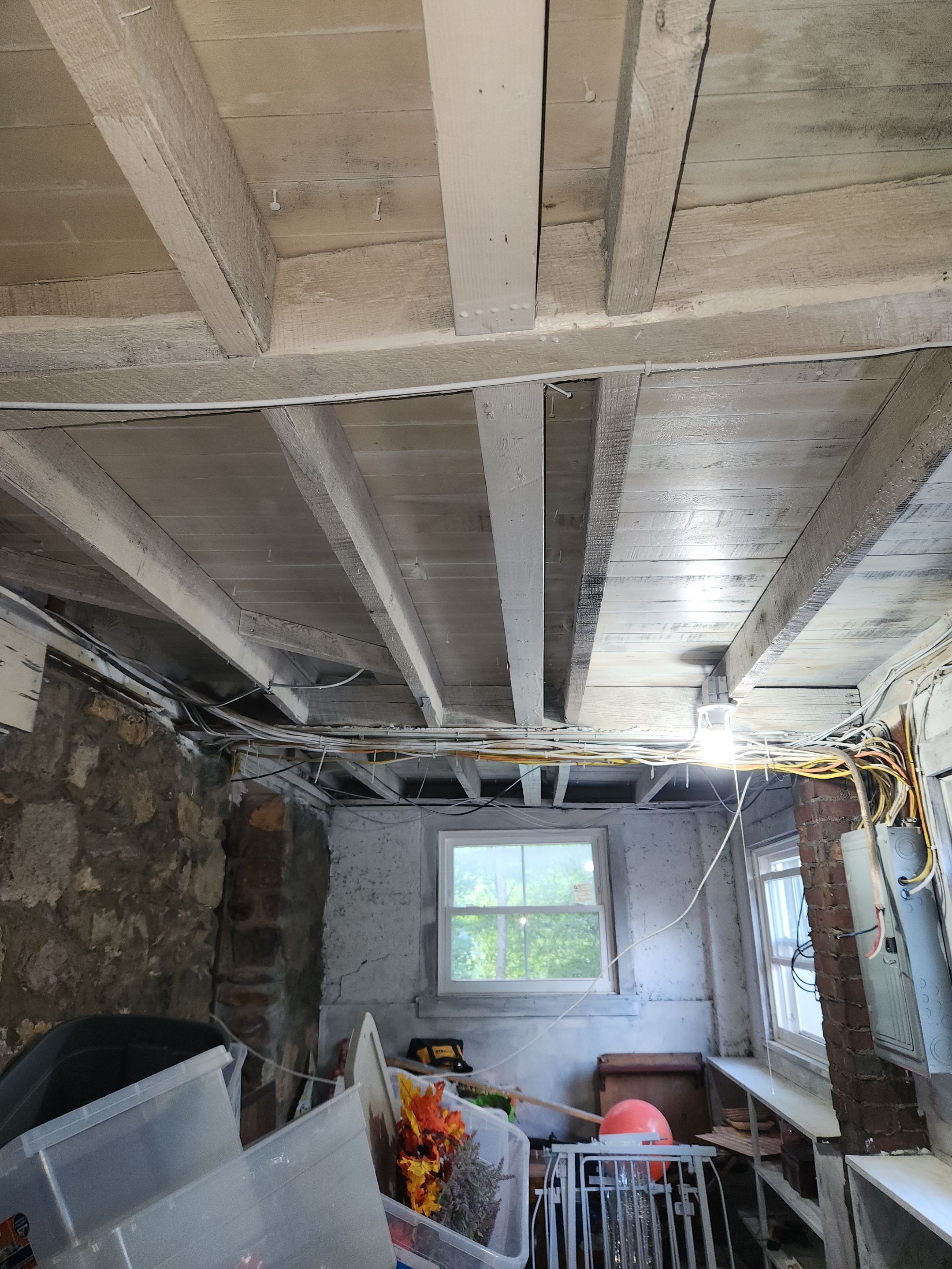 Interior French Drain & Mold Remediation in Mt Tabor NJ by Pure Service Pro, LLC 