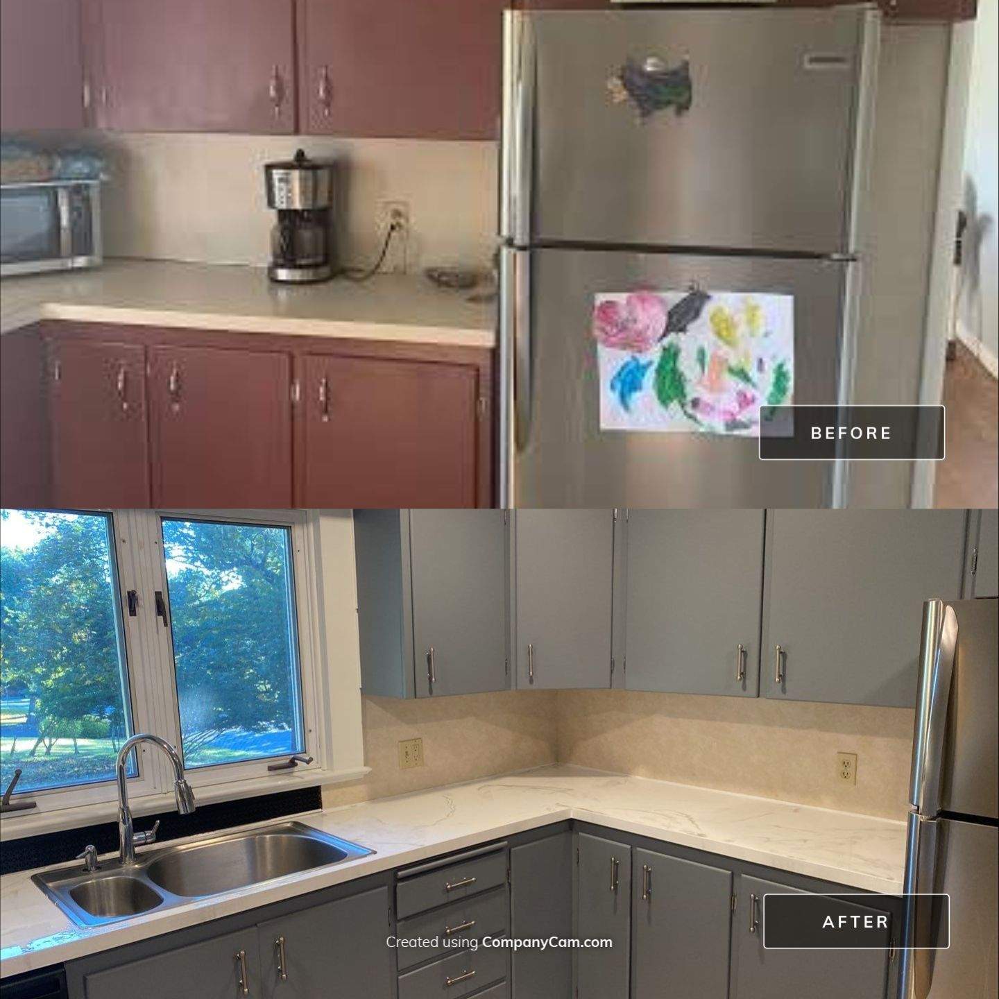 High End Kitchen Cabinet Painting by Ryan Amato Painting LLC and Lehigh Valley Epoxy