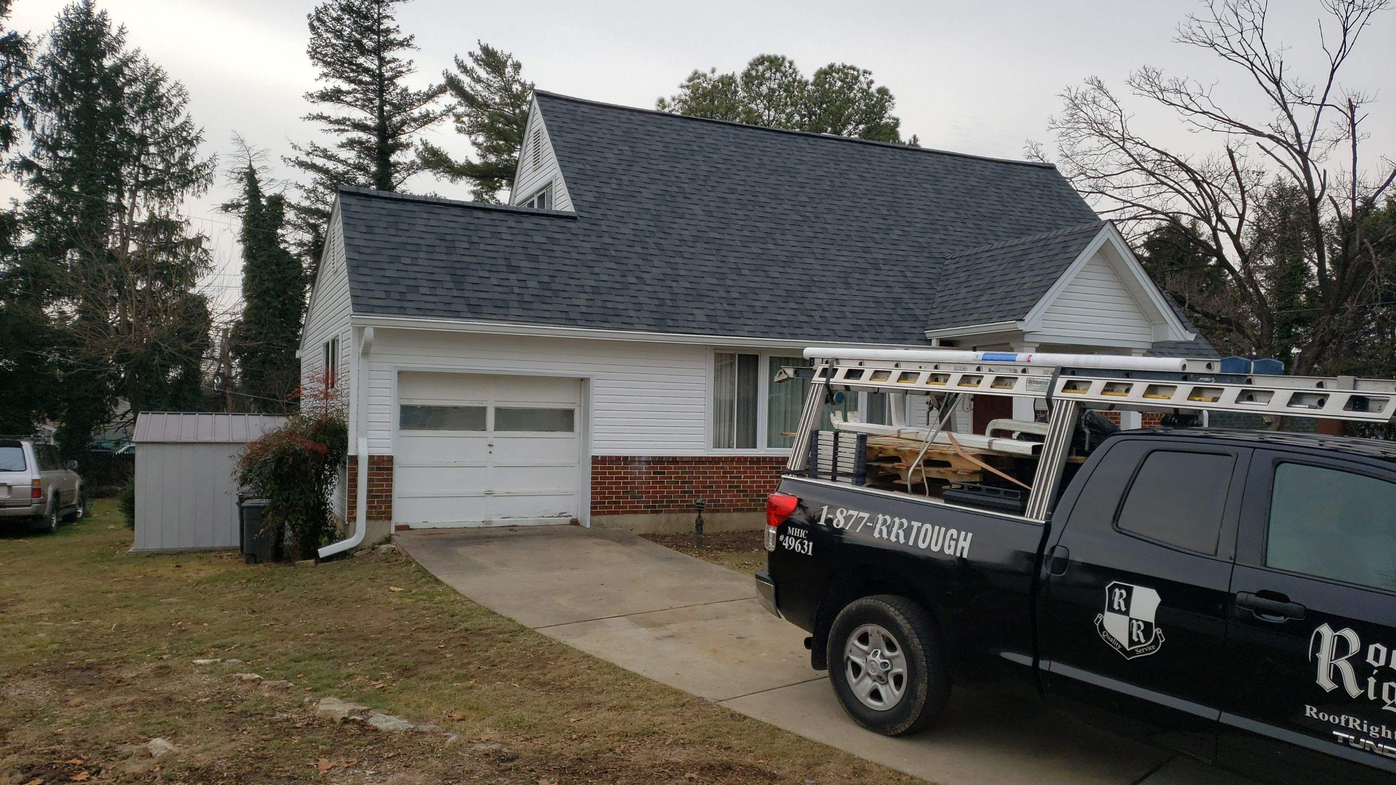 Roofing and Siding Installation  by Roof Right Inc