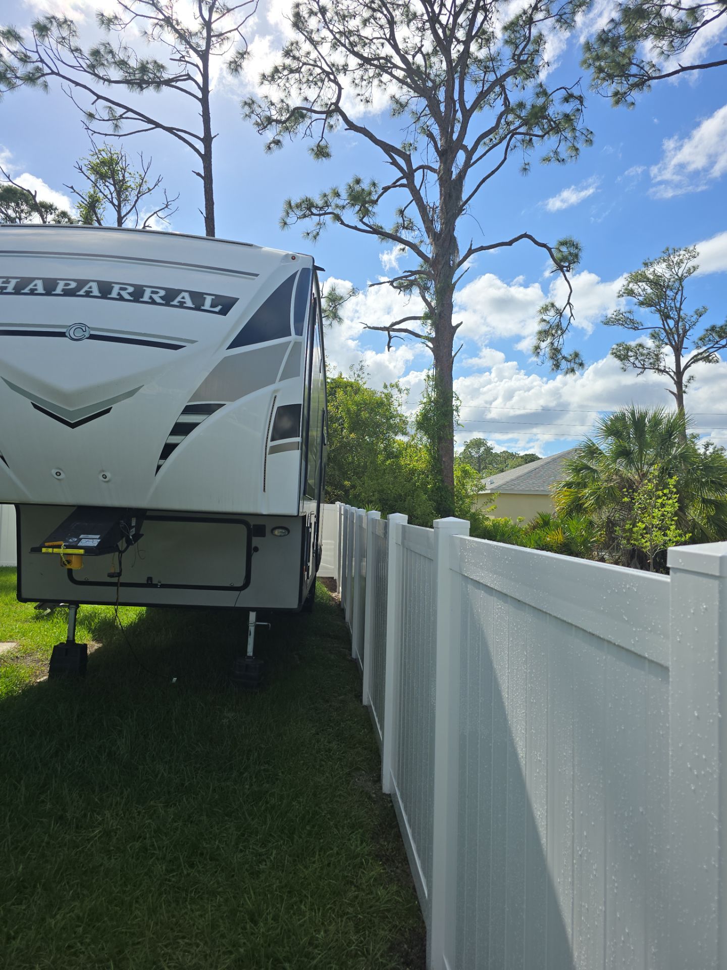 Vinyl Install in North Port by True Fence LLC