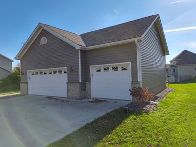 5" Seamless Gutters with Gutter Covers Installed Monticello, MN 