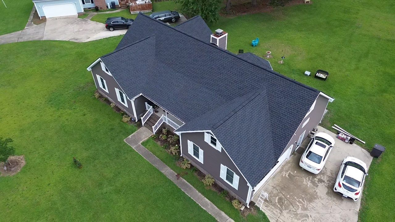 GAF HDZ Charcoal by Skybird Roofing