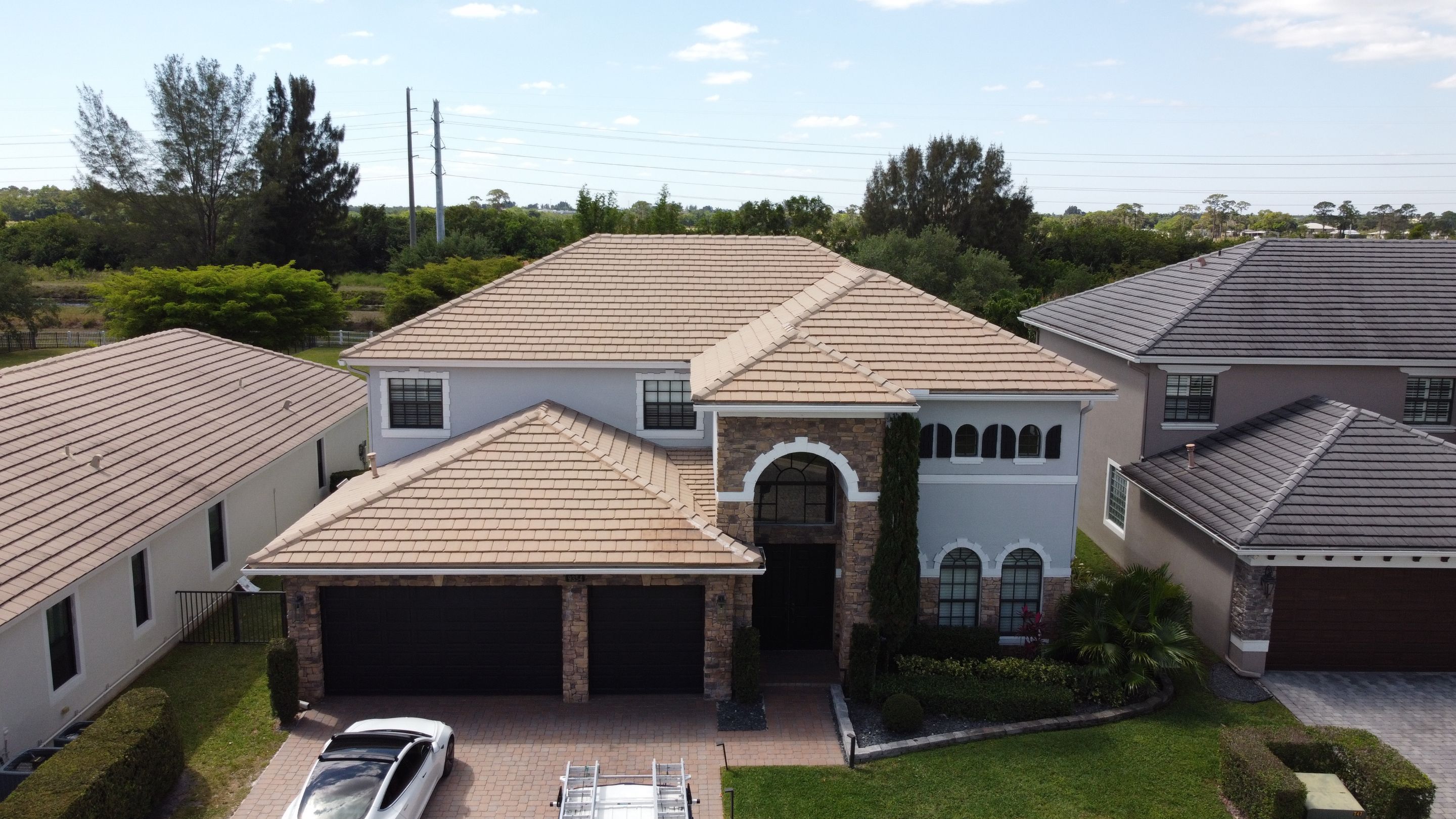 Residential Roofing Installation using Westlake Roofing Tile by BLUES BROTHERS ROOFING