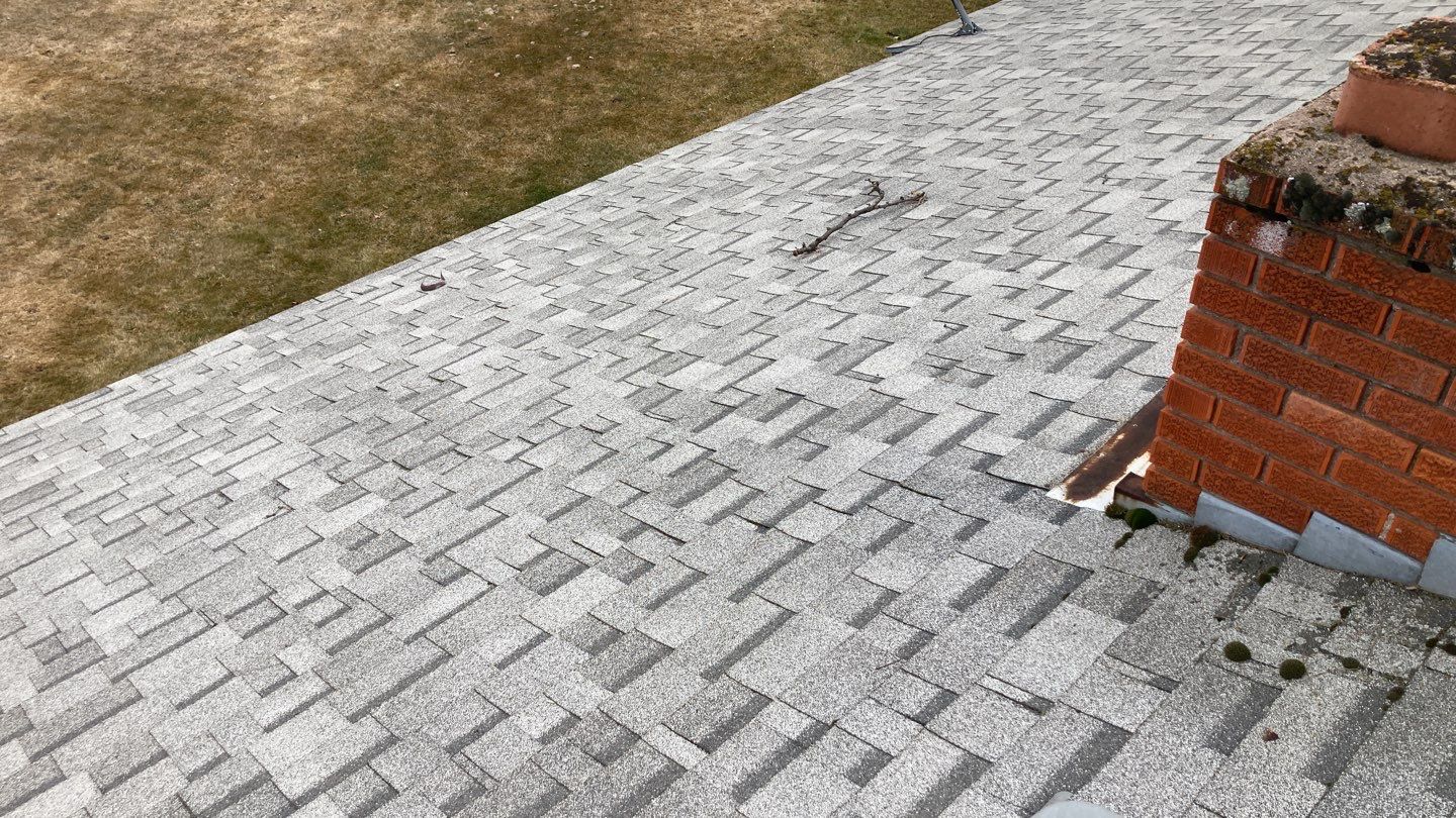 Low pitched Residential Roofing Installation using Owens Corning Oakridge by ID Roofing LLC