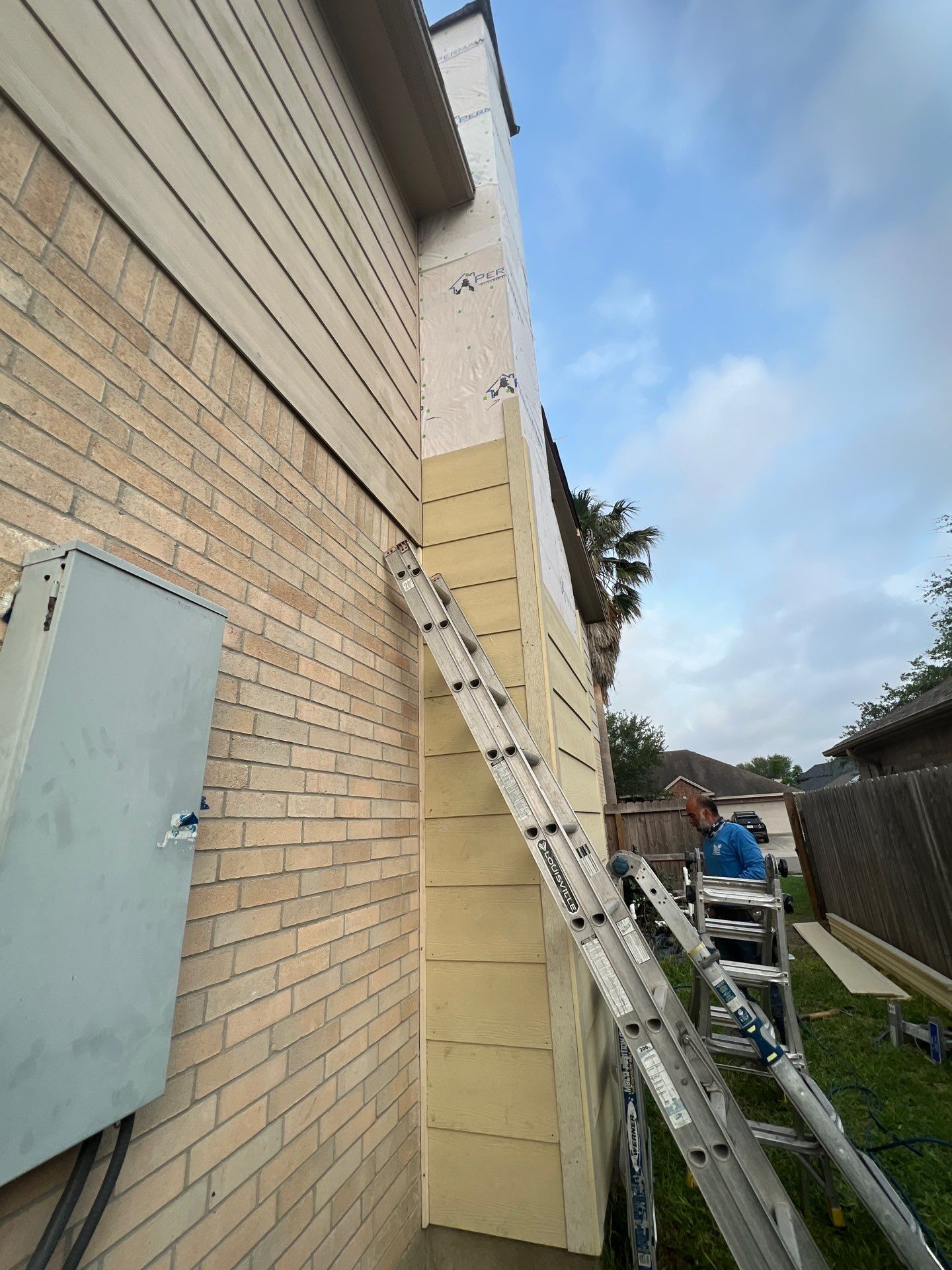 Chimney looks good but its BAD! by Bayfront Roofing and Construction