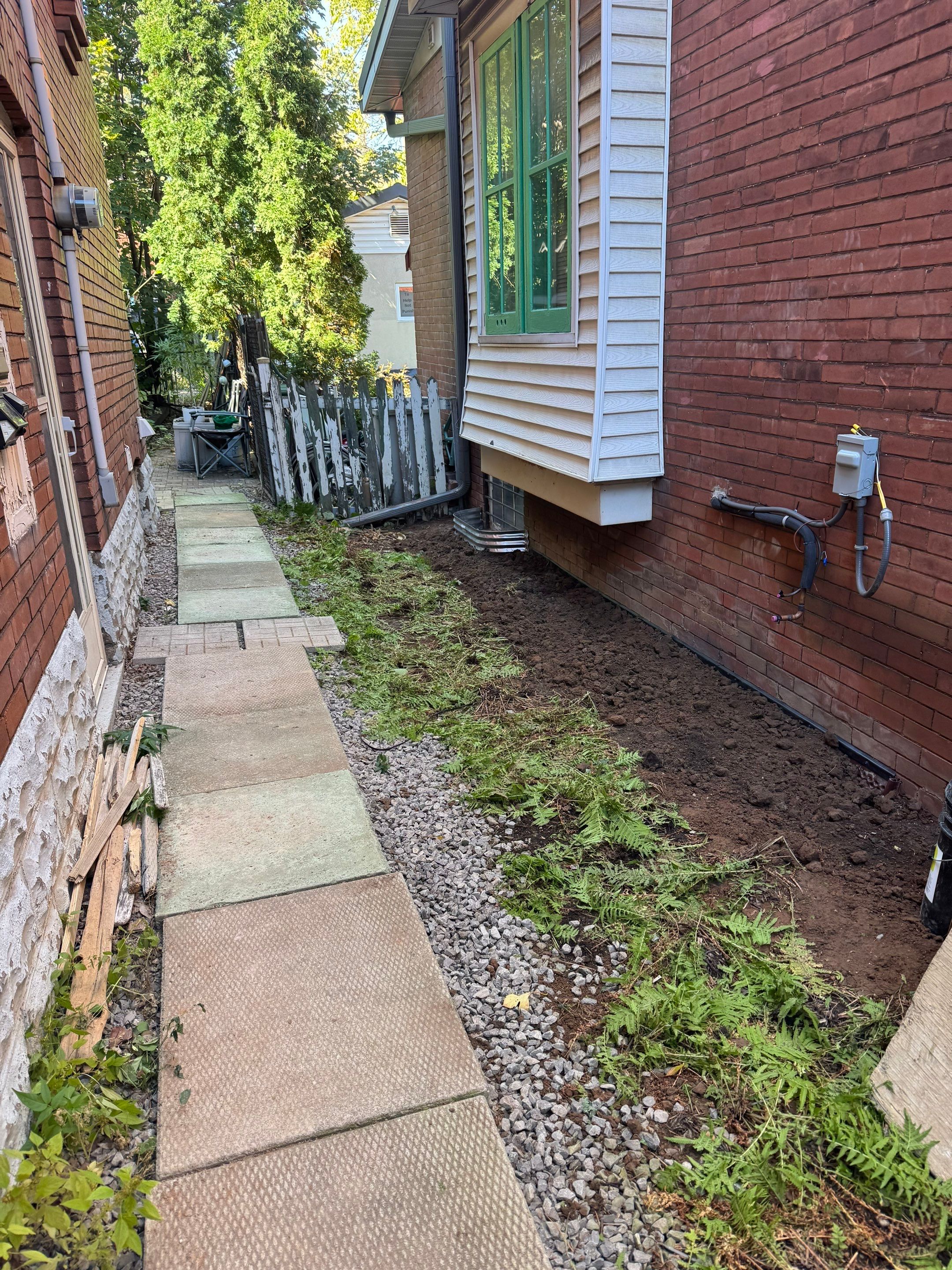 Exterior waterproofing Project in Hamilton, ON by Canada Waterproofers Inc