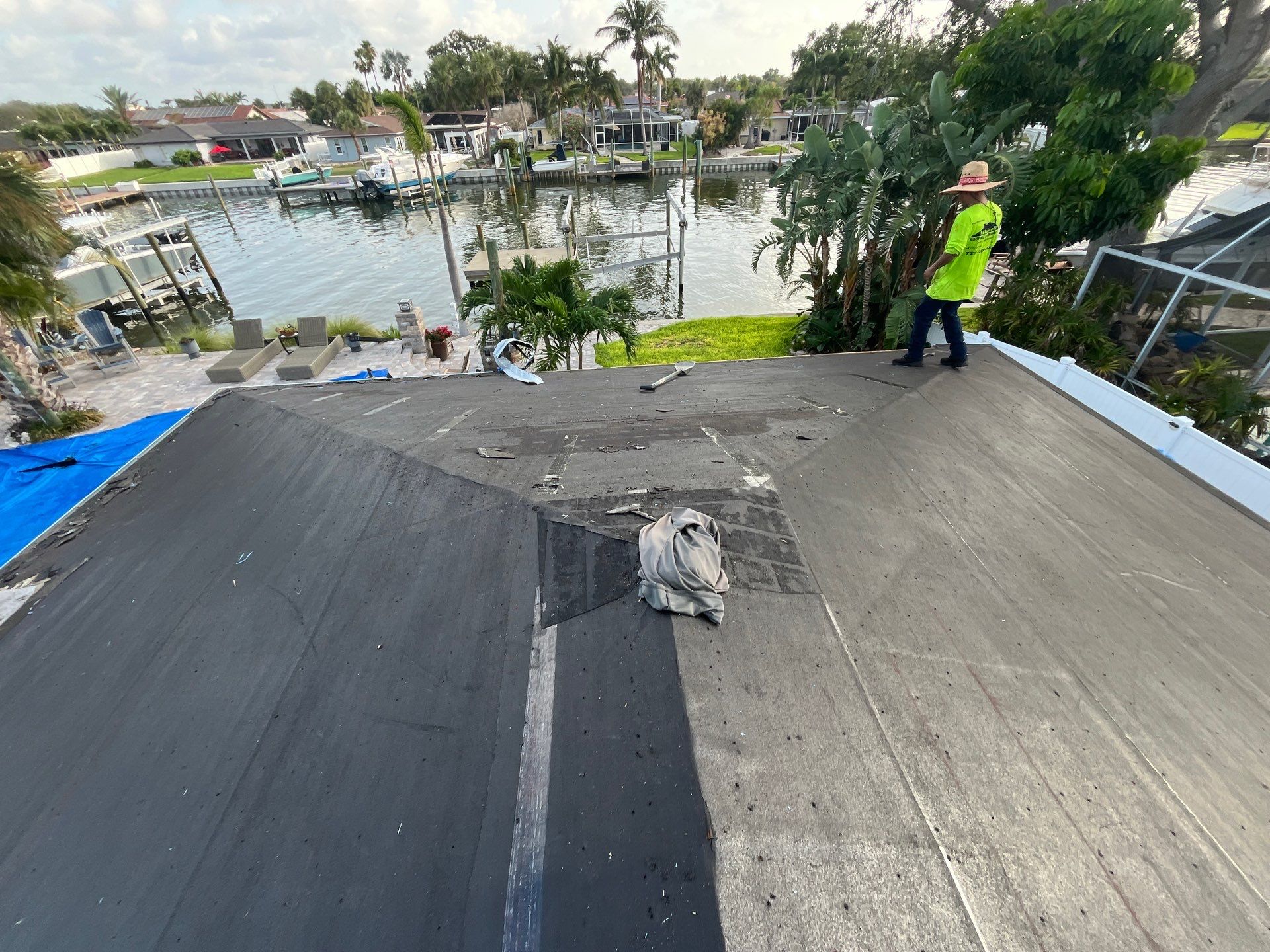 Project in St. Petersburg 33711 by Mitchell Roofing Company LLC 