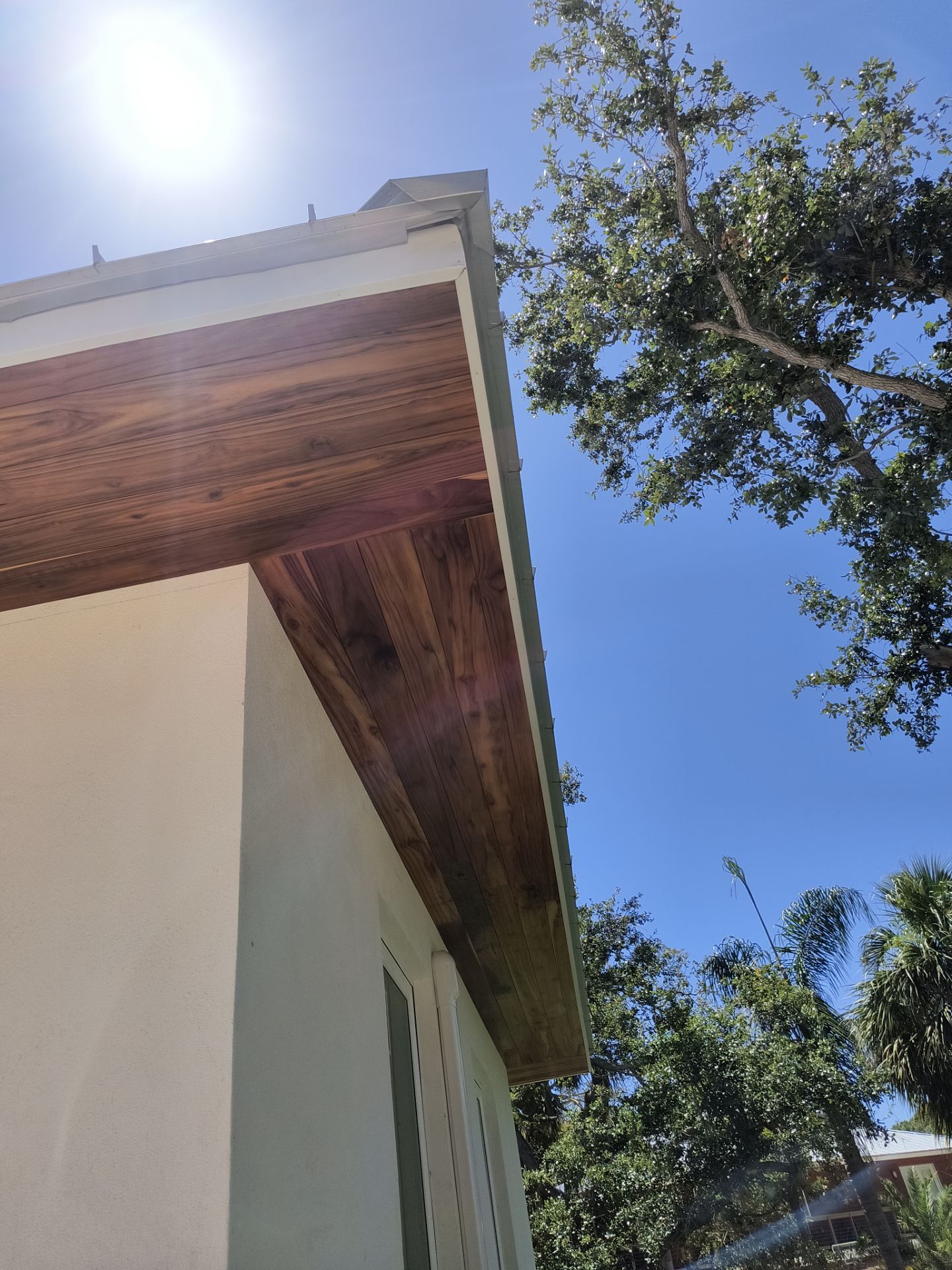 Half-Round Aluminum Gutters in Nokomis FL by Gutter Professors