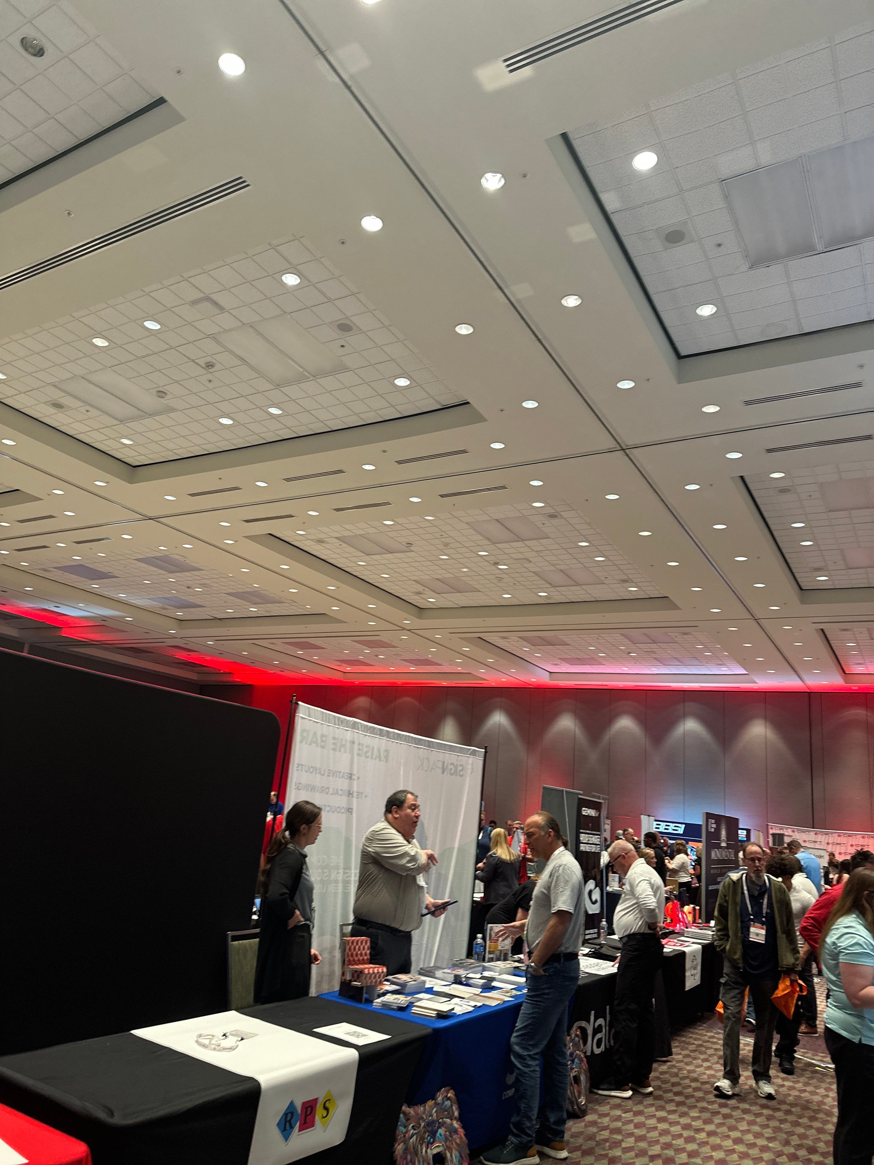 Commercial Event Branding and Lighting Installation in Williamsburg by CompanyCam Sales Demo