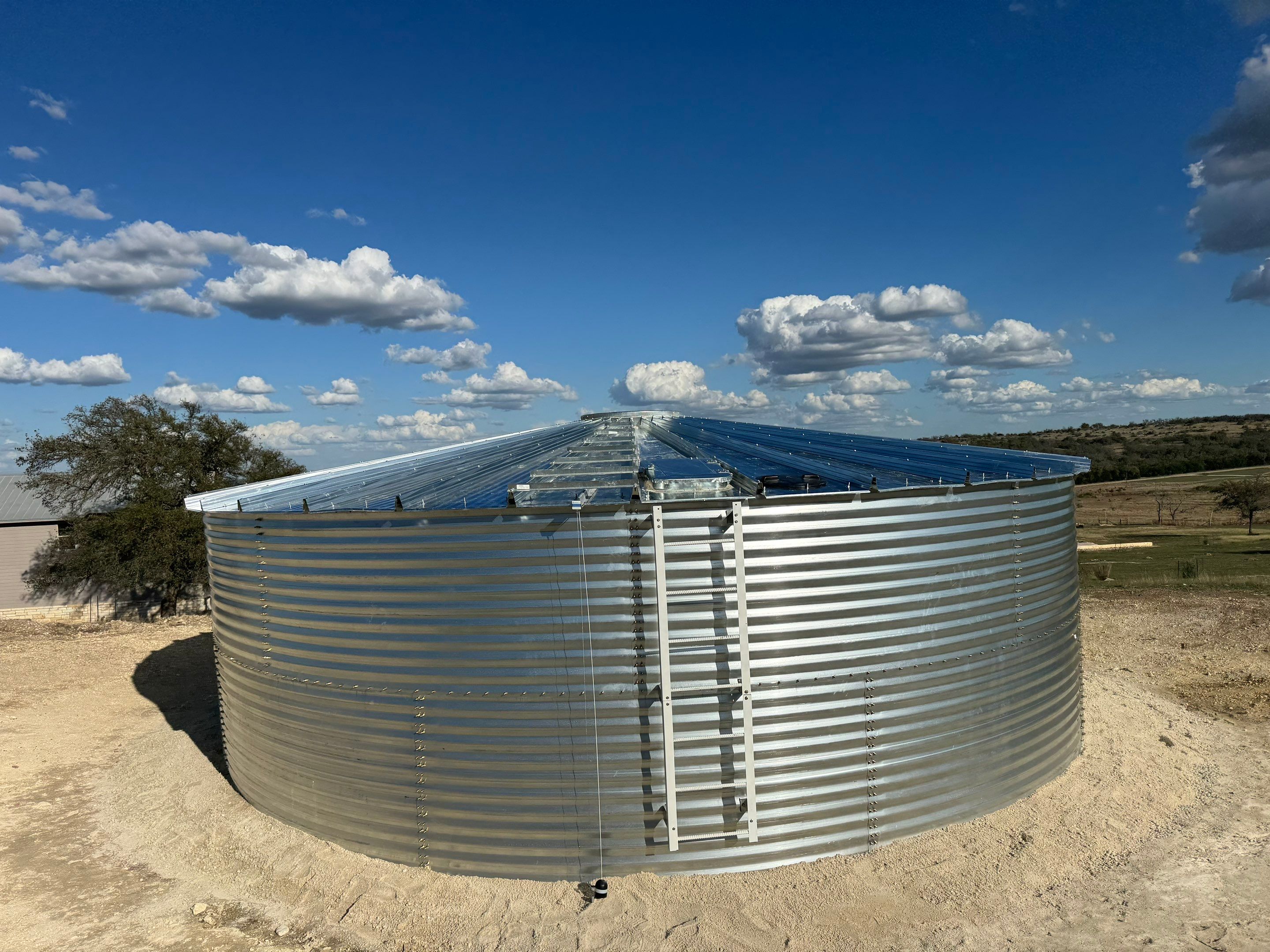 31k Gallon Contain Cistern by Hill Country Rain Water