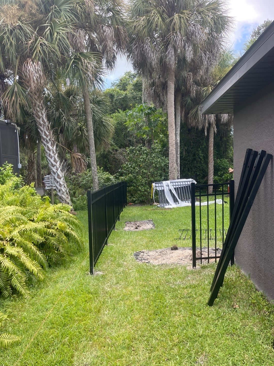 Palmetto, FL 4ft. Tall 3-Rail Aluminum  by Asap fence and gates, LLC