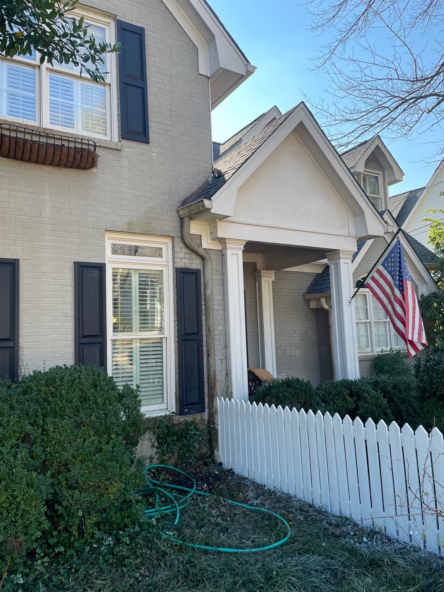 Montcrest - Fence by Pillar and Pine