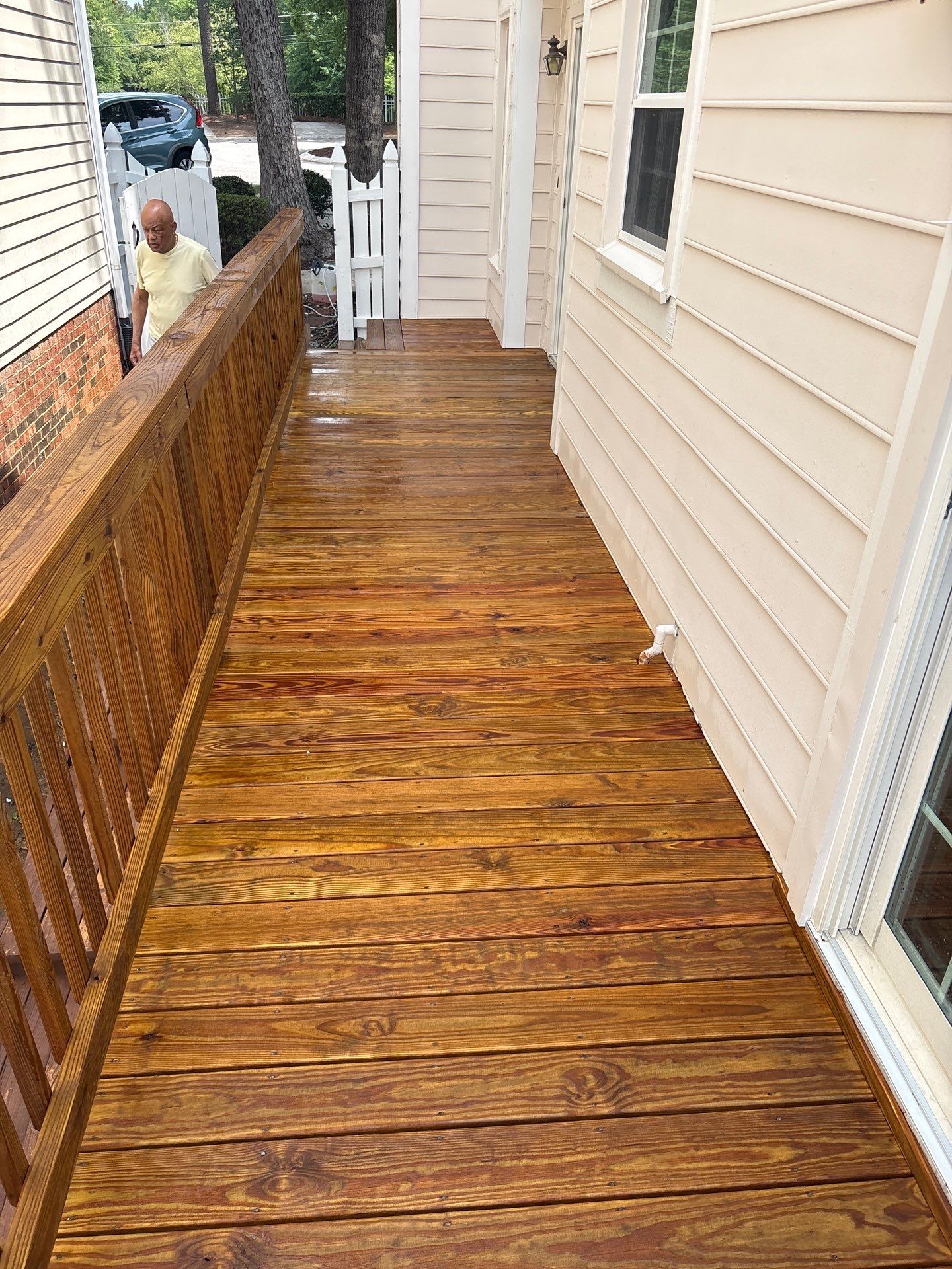 Deck using Wood Sealant by DuraSeal