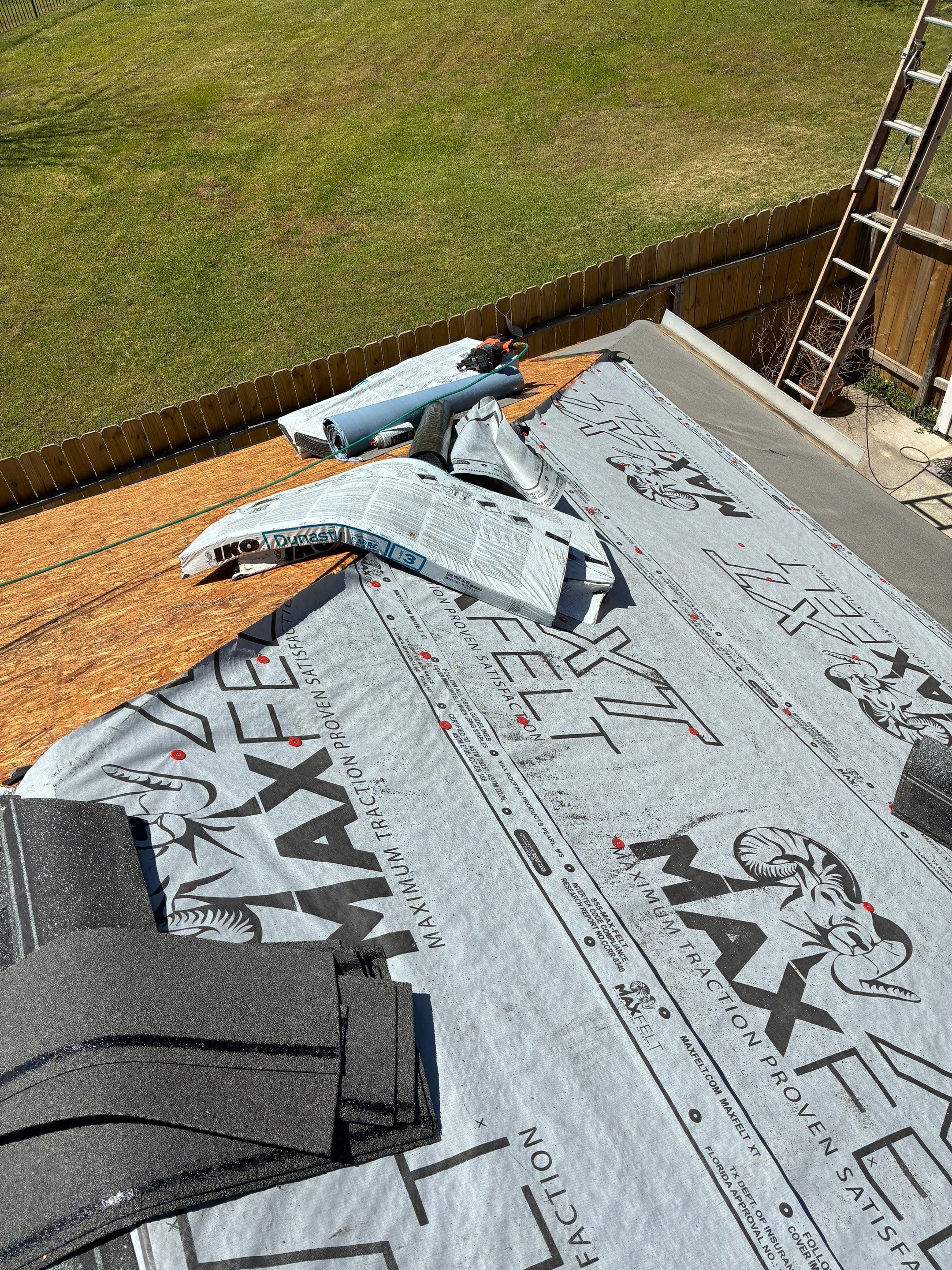 Townhome Reroof by Berry Good Roofing