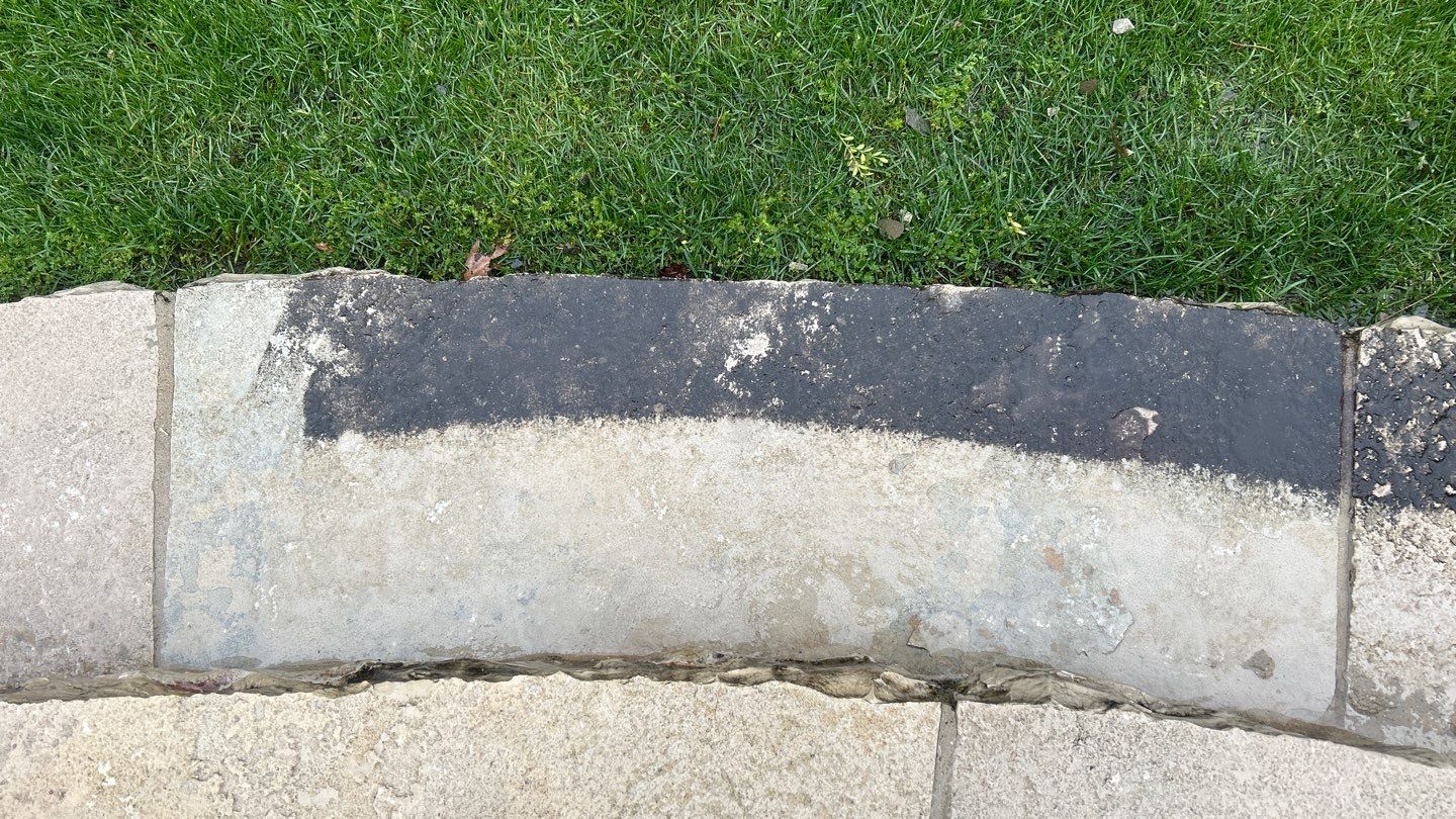 Winnetka, IL bluestone patio cleaning by Northern Power Washing LLC.