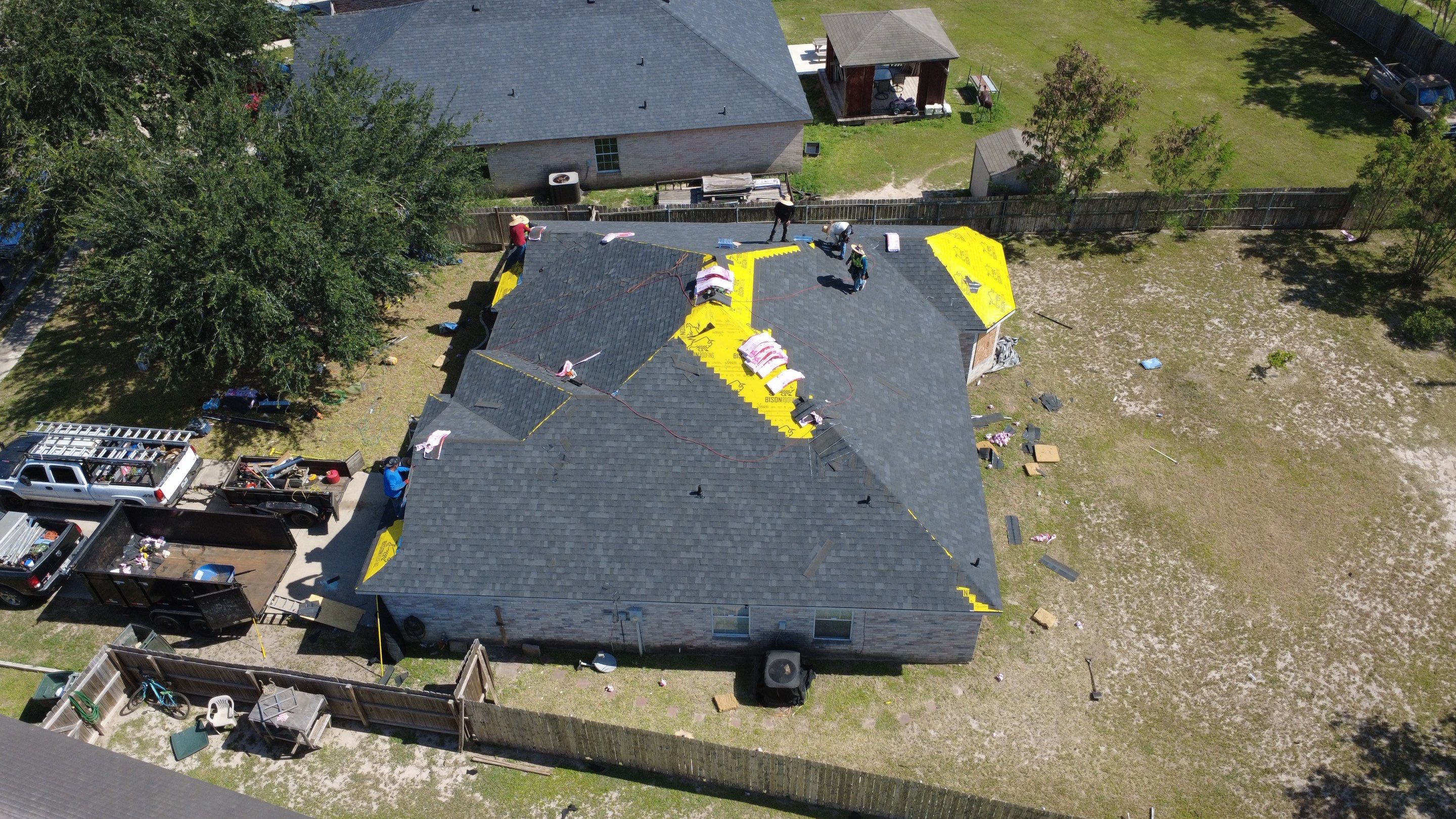 San Juan Full Roof by Bison Roofing  