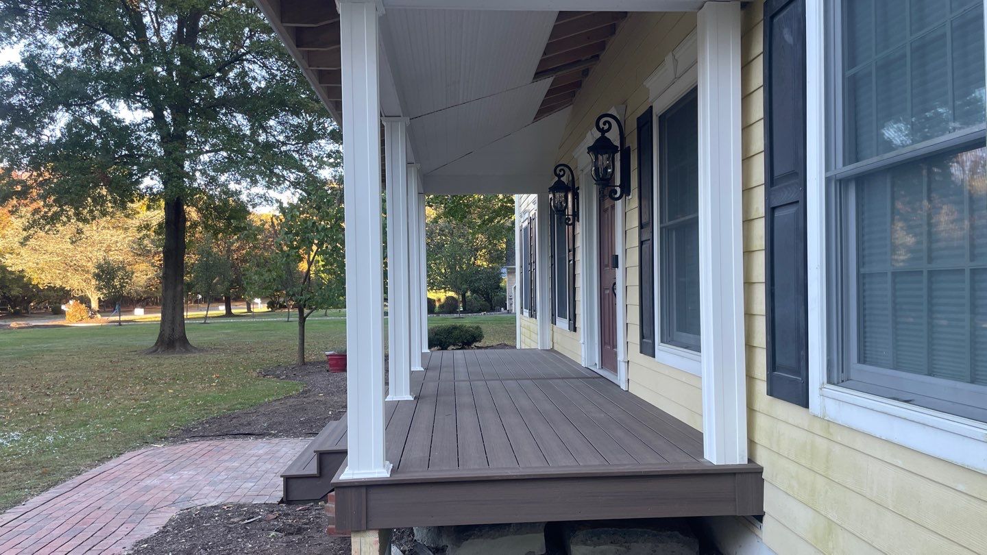 New Front Porch by deck guardian