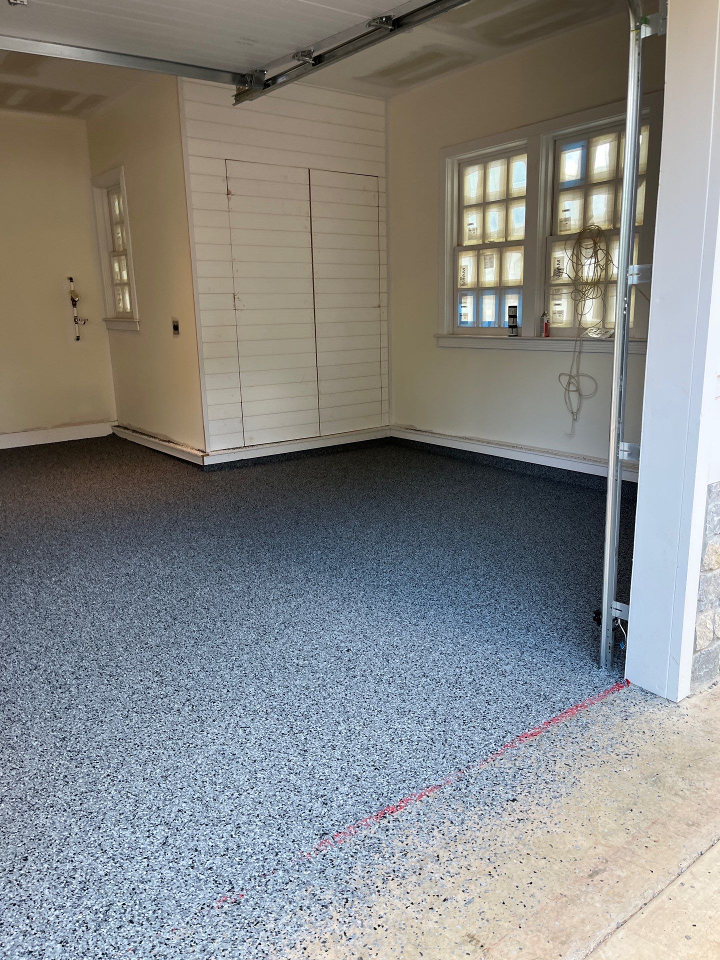 Garage Floor Coating using Nightfall by My Garage Floor Guys
