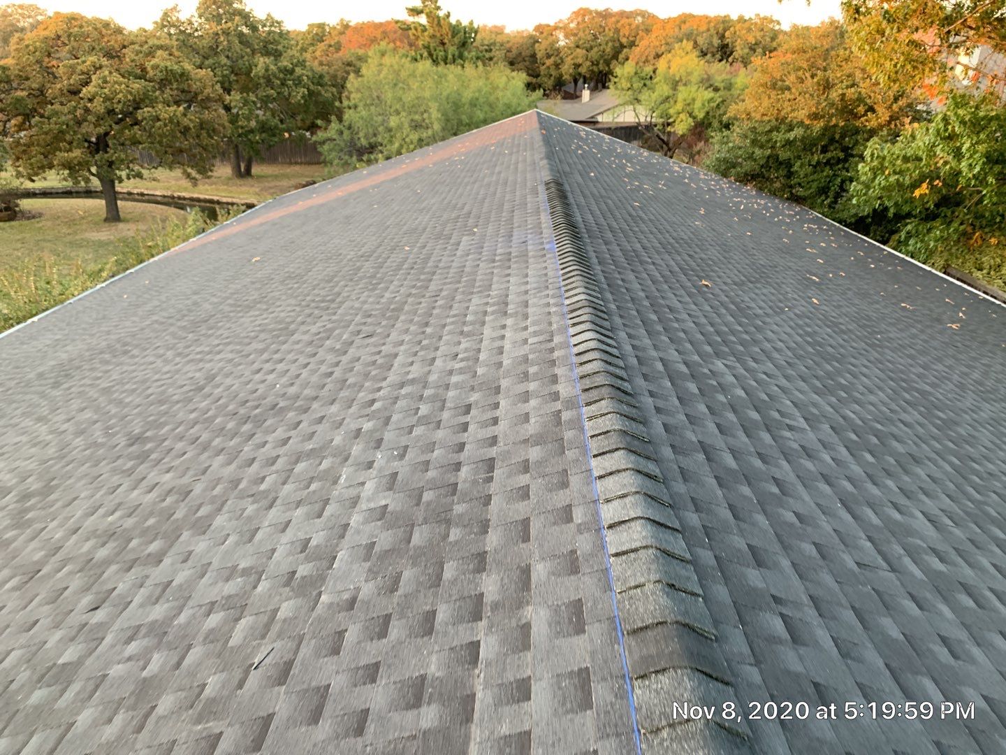 Huge Estate - Residential Roofing Installation using GAF Timberline HDZ Shingle System by First United Roofing & Construction