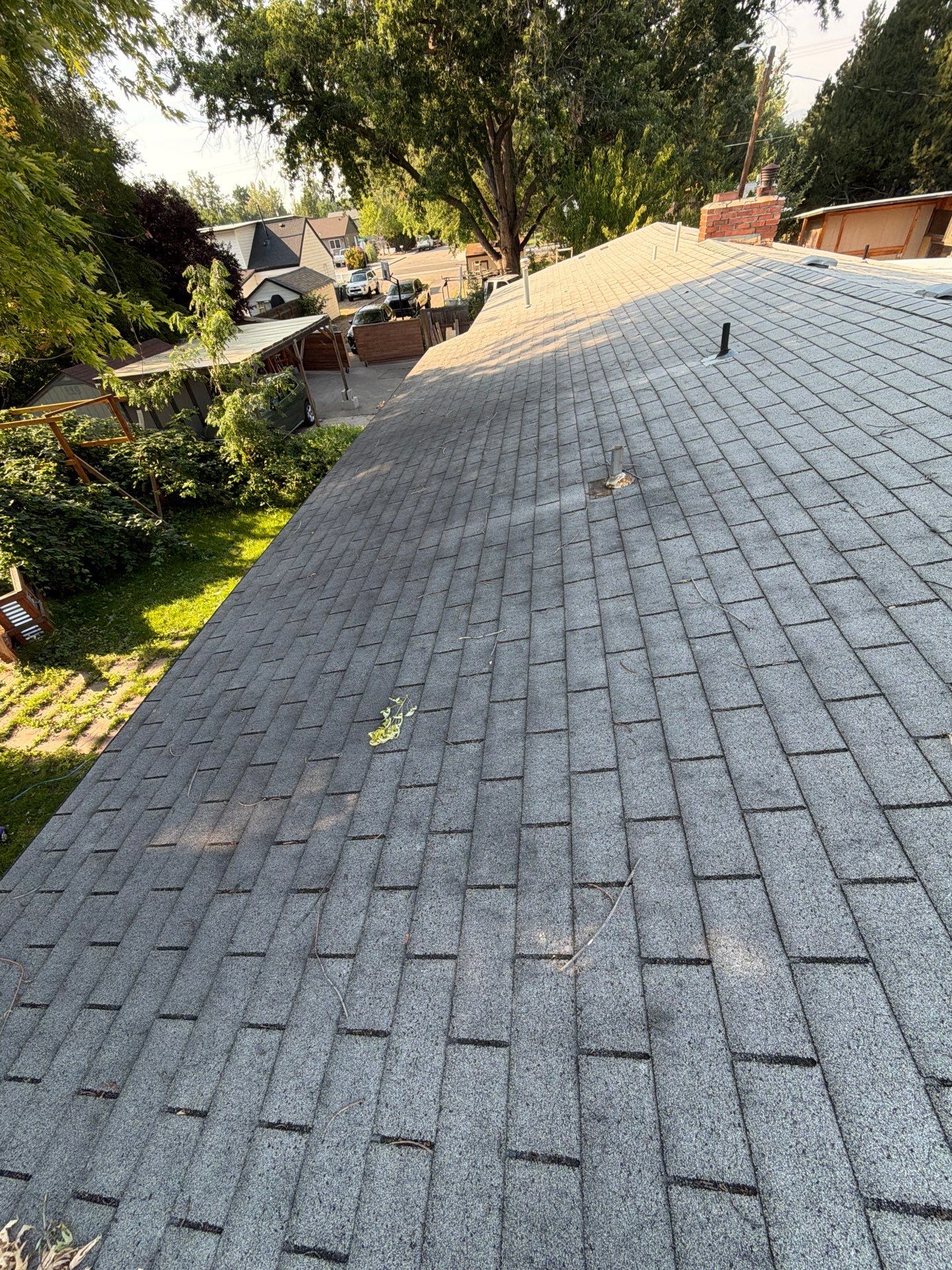Boise Residential Roof Replacement Featuring Grey Architectural Shingles by Olive Roofing