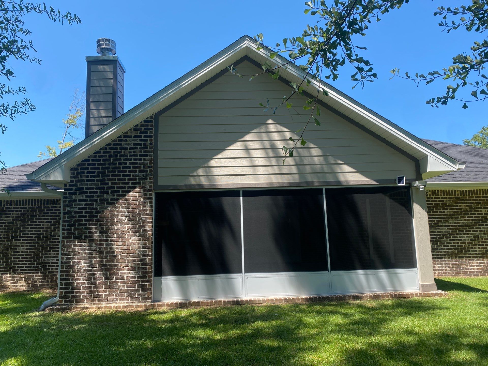 Cathedral Style Screen Under by Titan Sunrooms