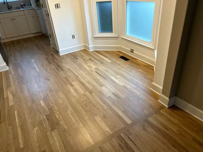 Harwood installation and refinish