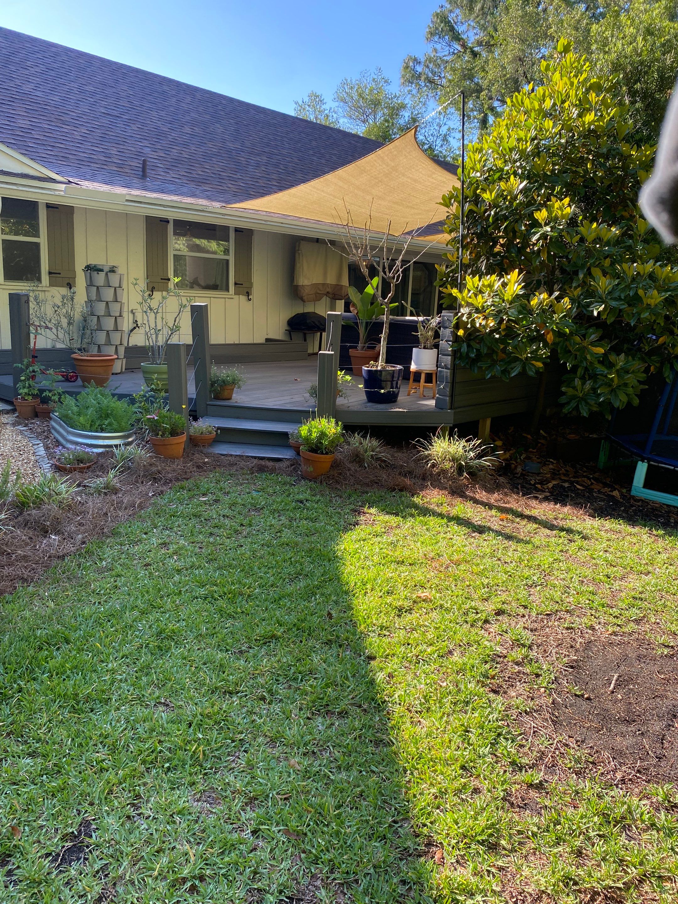 Deerwood Resident | Pine Straw & Topsoil Install by ProGreen Services