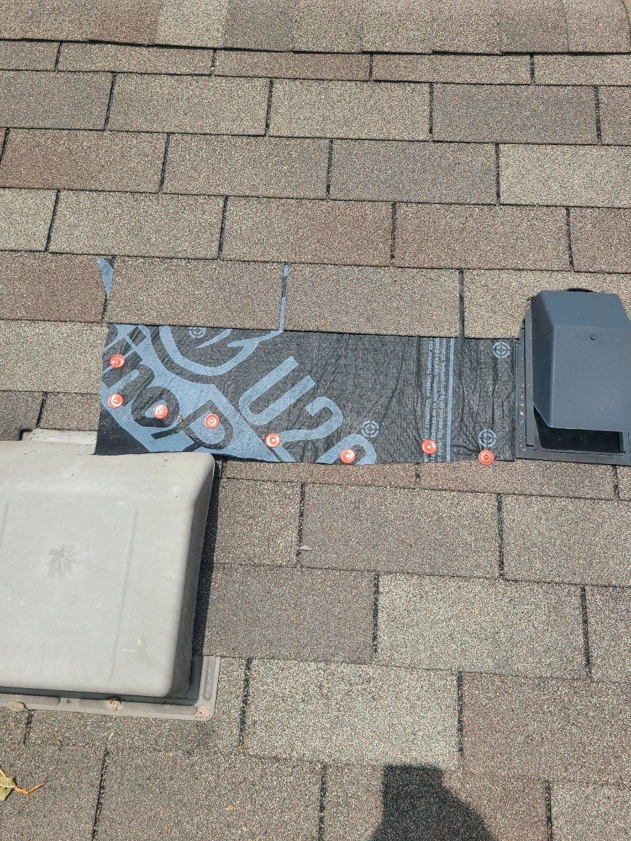 Hail Damage using Owen's Corning Duration (Lifetime) Shingles by Roof Repair Company