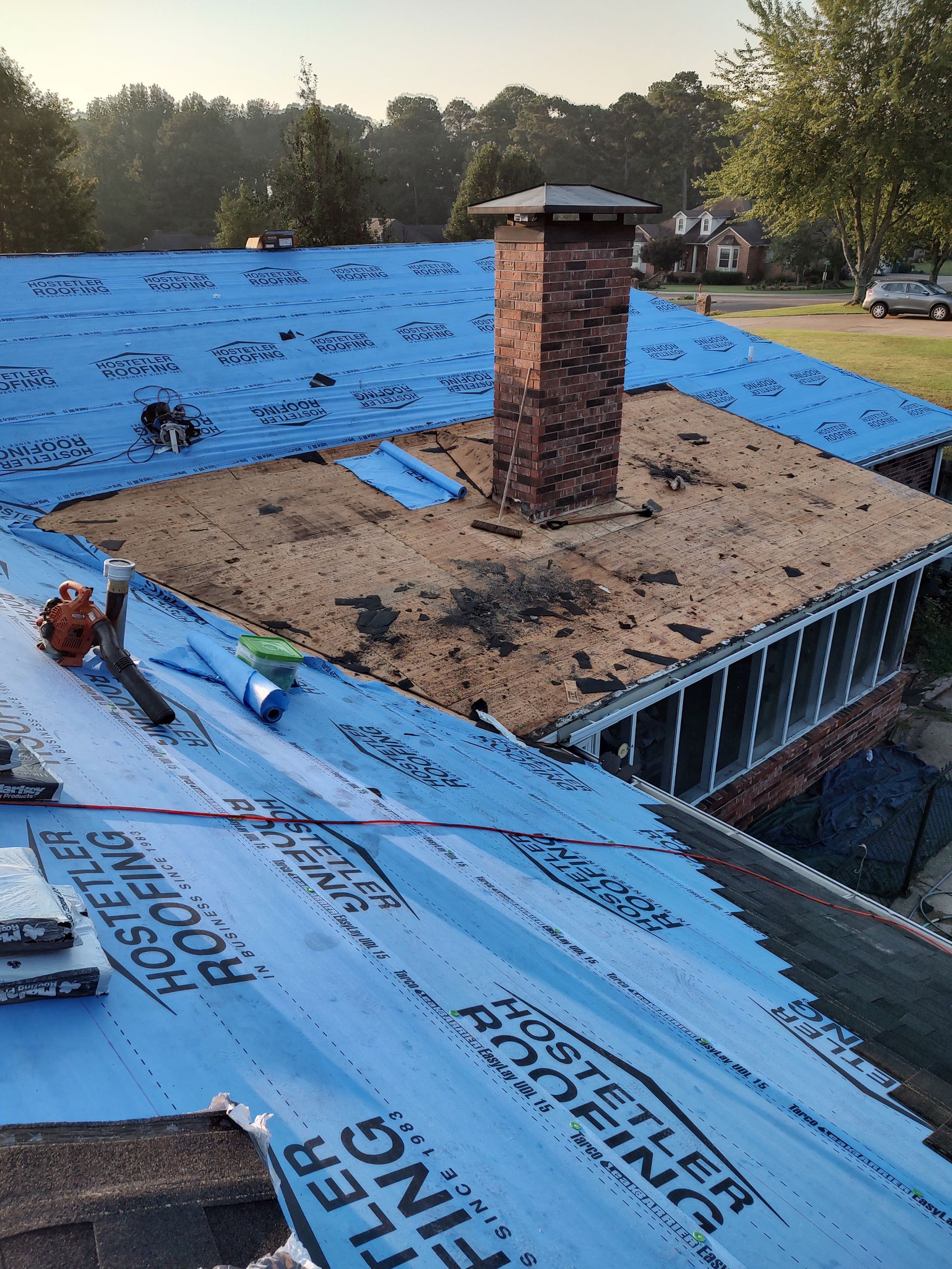 Residential Roofing Repair using Malarkey Vista: Midnight Black by Hostetler Roofing