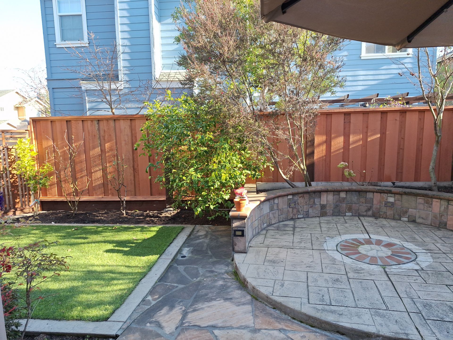 Board on Board Fence by Fremont Fence Inc