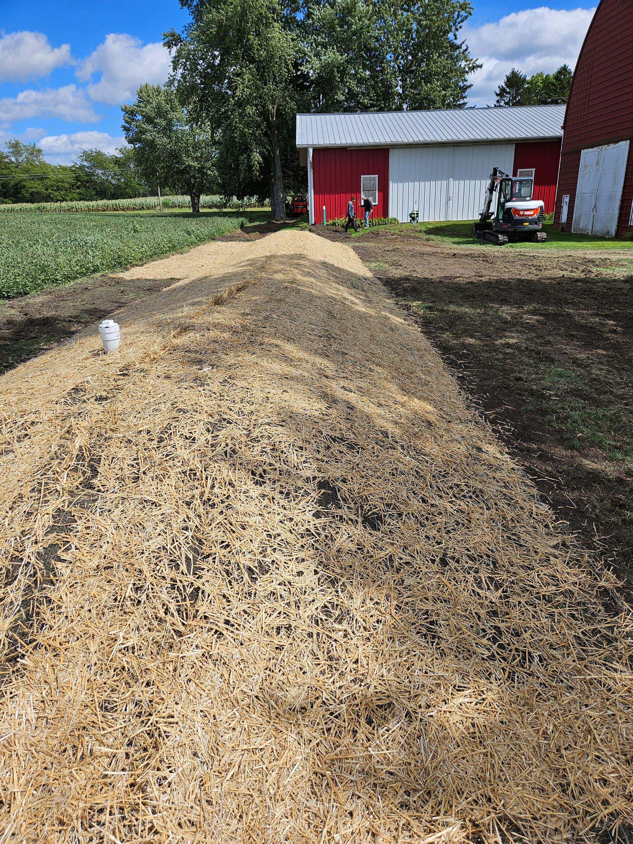 IM 1060 Plastic Septic Tank Replacement & AES Mound System by Allied Water Services