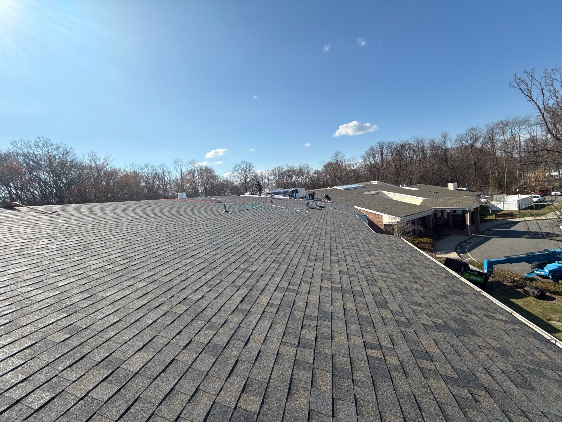Commercial Roofing Installation using Owens Corning Duration by All Site Roofing
