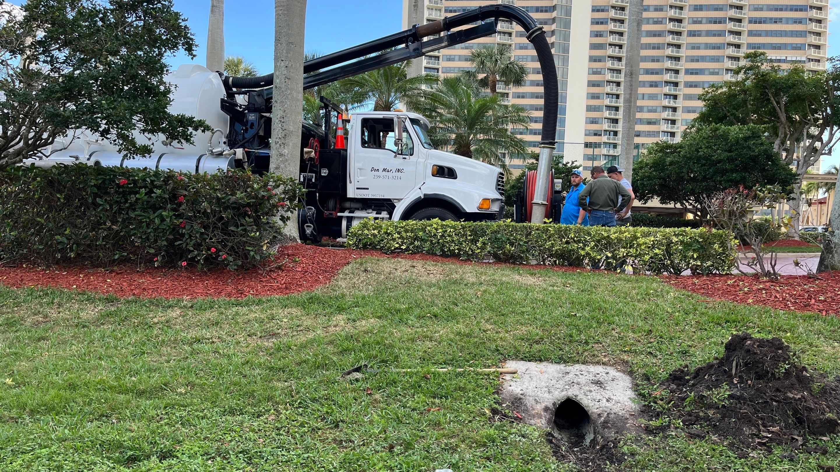 Condo Storm Water System Maintenance and Repairs by Don Mar, Inc. Storm Water Solutions