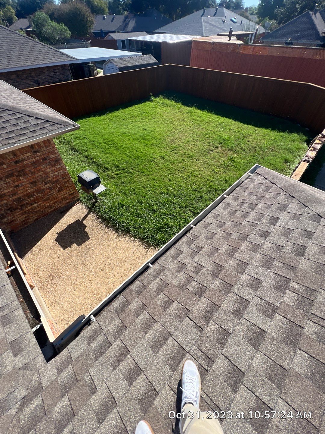 Residential Roofing Installation using IKO Dynasty class 3 hail resistant shingles by Becker Roofing and Exteriors