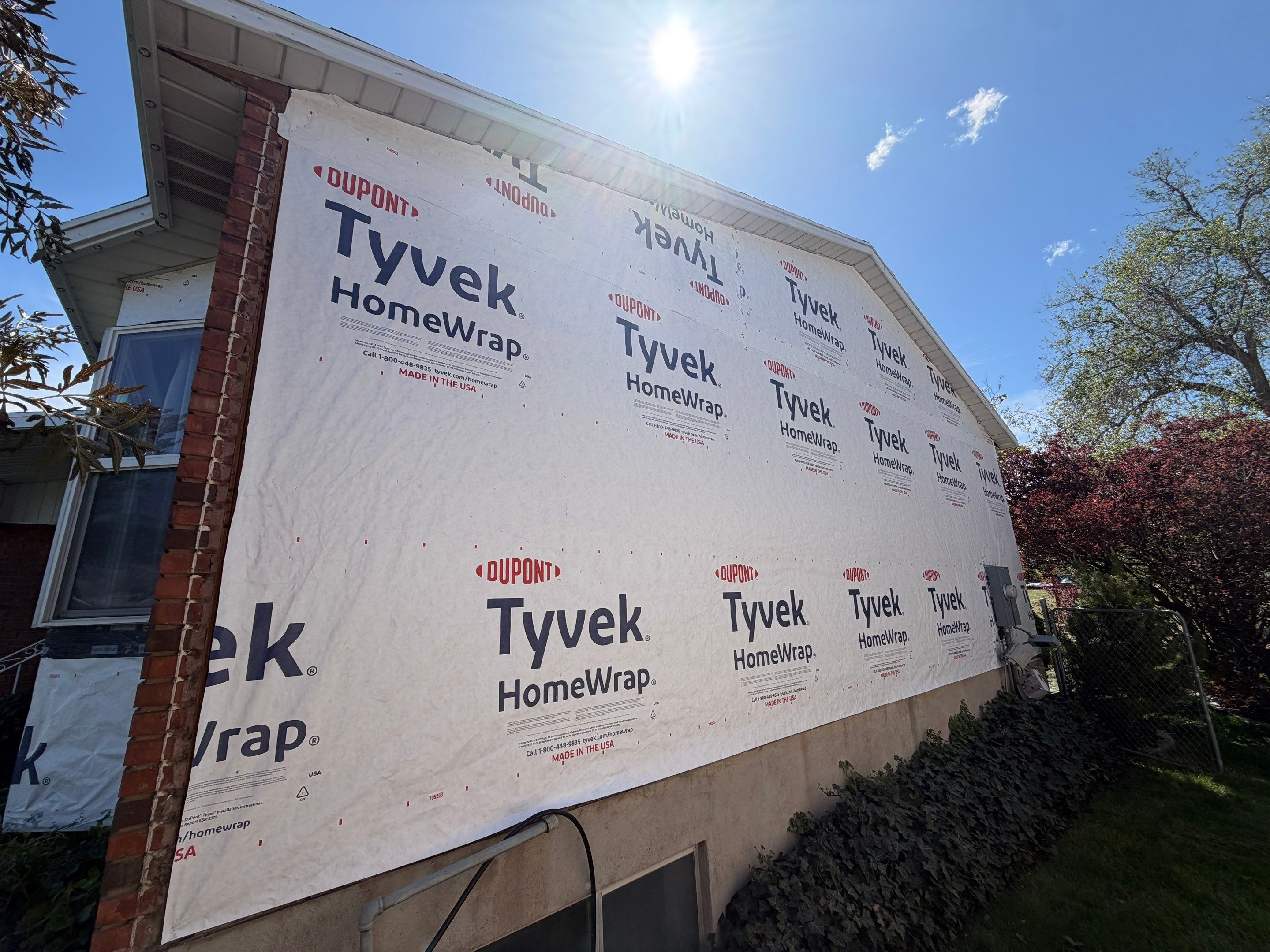 West Valley City | Aluminum to Hardie Conversion | Timber Bark & Arctic White by Ideal Siding Utah