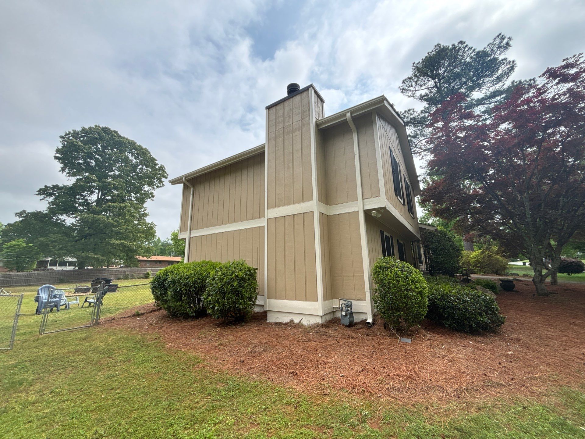 Marietta, GA Rotten Wood Replacement, Exterior Paint, and Deck Stain  by Nelson Exteriors 