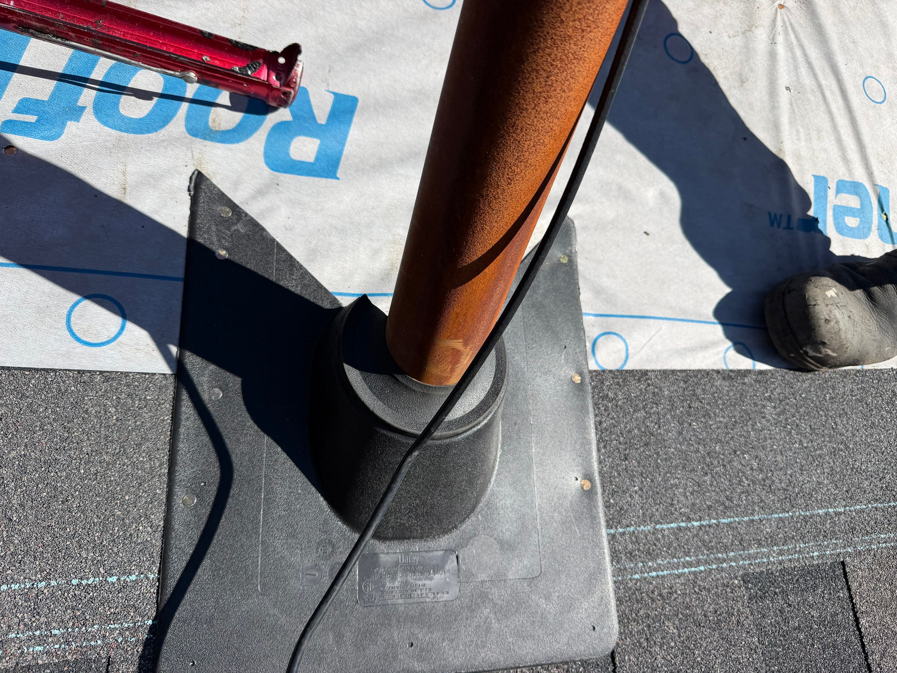 Project in Hamilton by The Roofing Crew