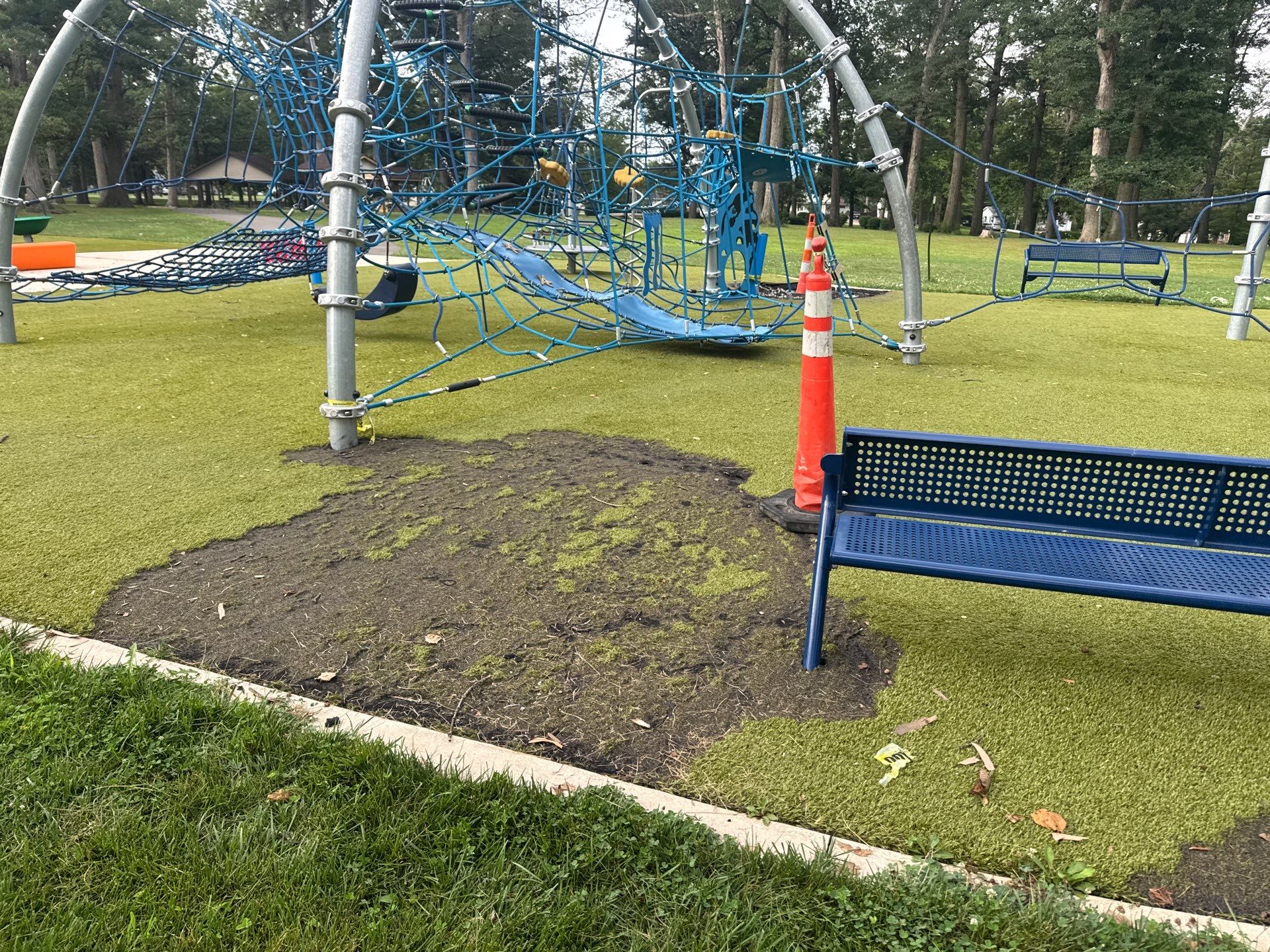 Baker Park Burn Repair by ForeverLawn NEIN/INDY
