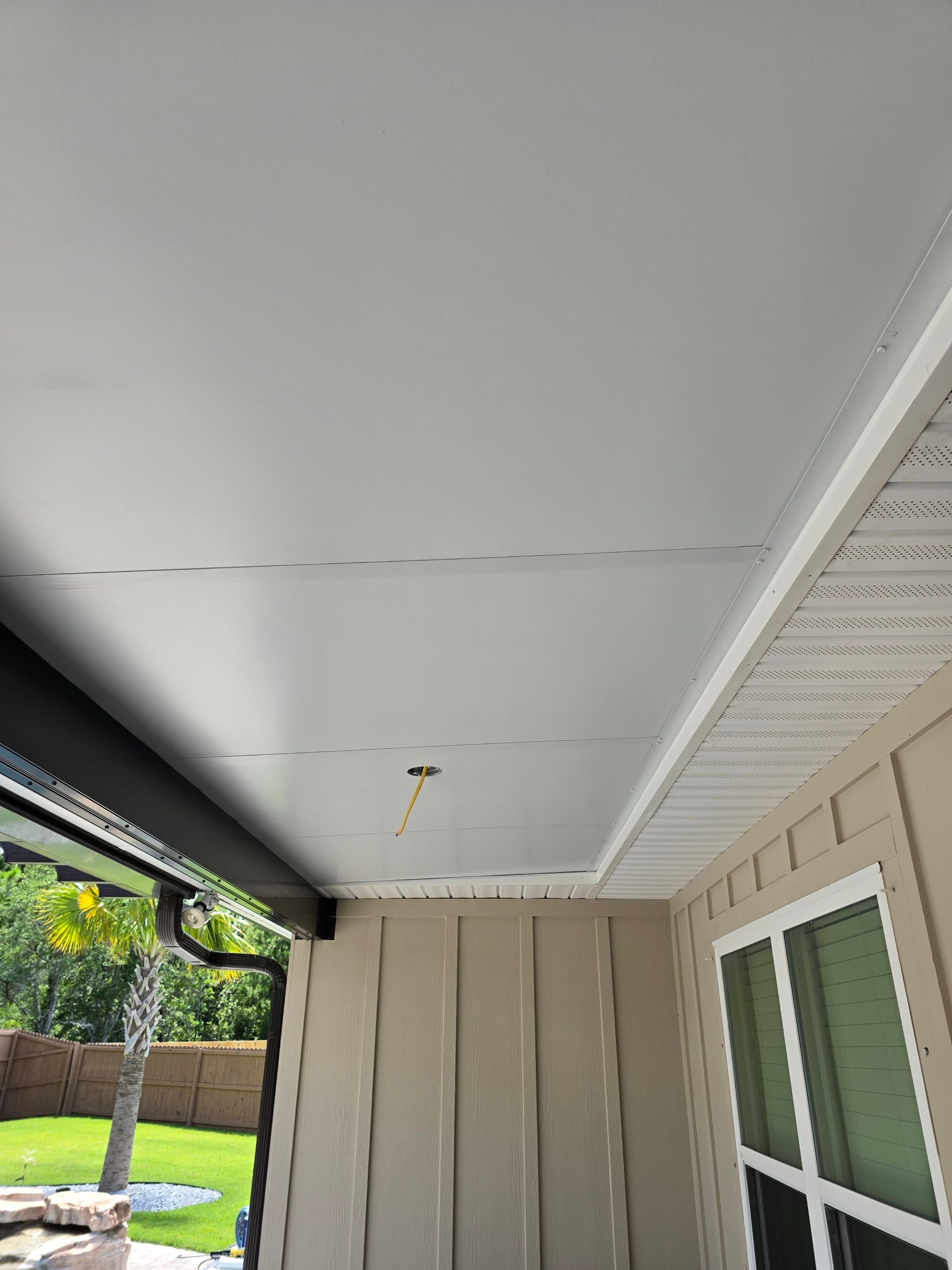 Patio Cover using Colorbeam by Titan Sunrooms