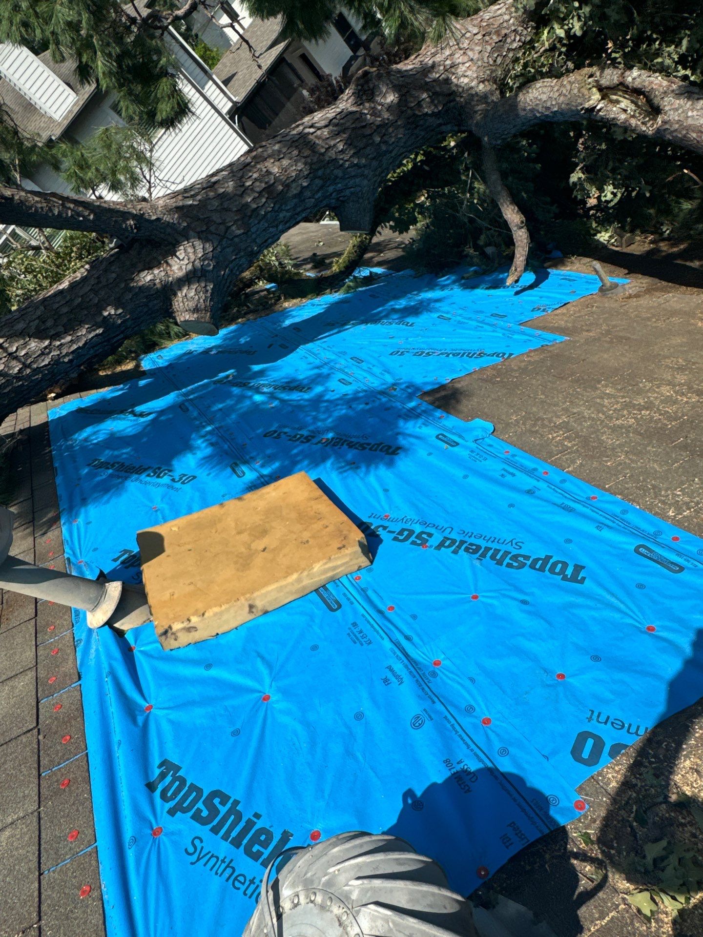 Residential Roofing Repair using Owen's Corning Duration (Lifetime) Shingles by Roof Repair Services LLC