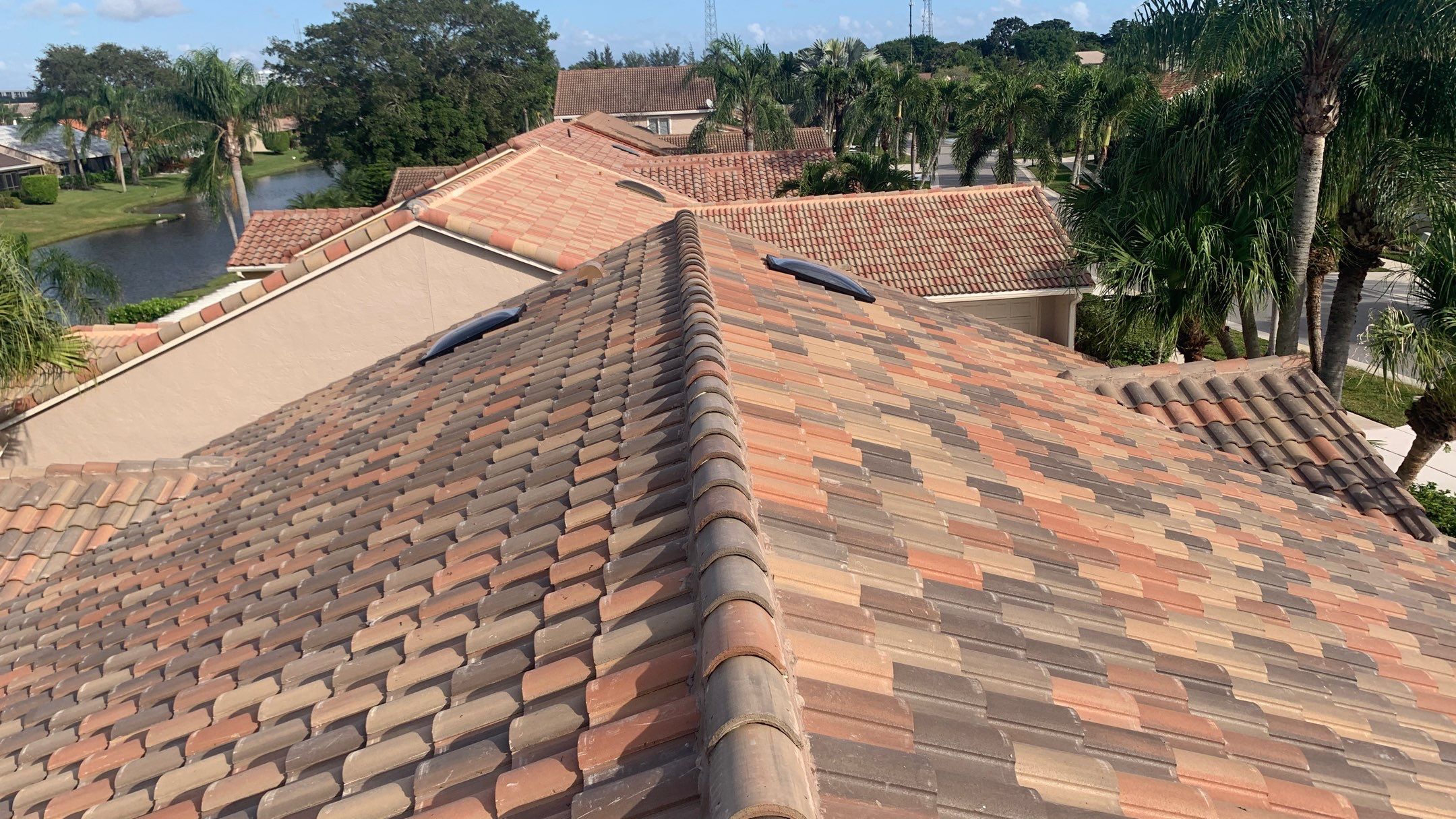 Residential Roofing Installation using Eagle Roofing Tile by BLUES BROTHERS ROOFING