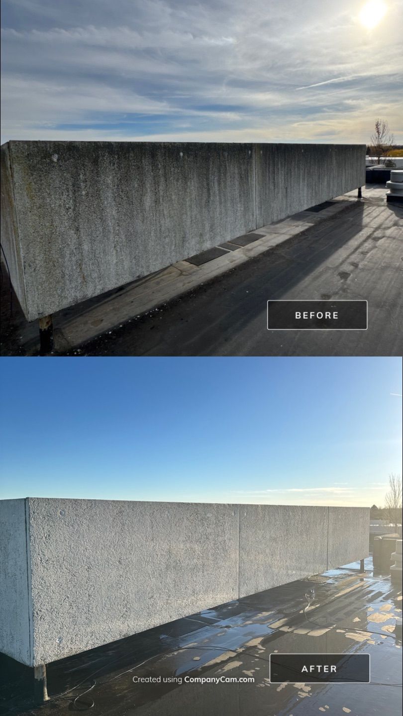 Project in Arlington Heights by Simmons Power & Soft Washing