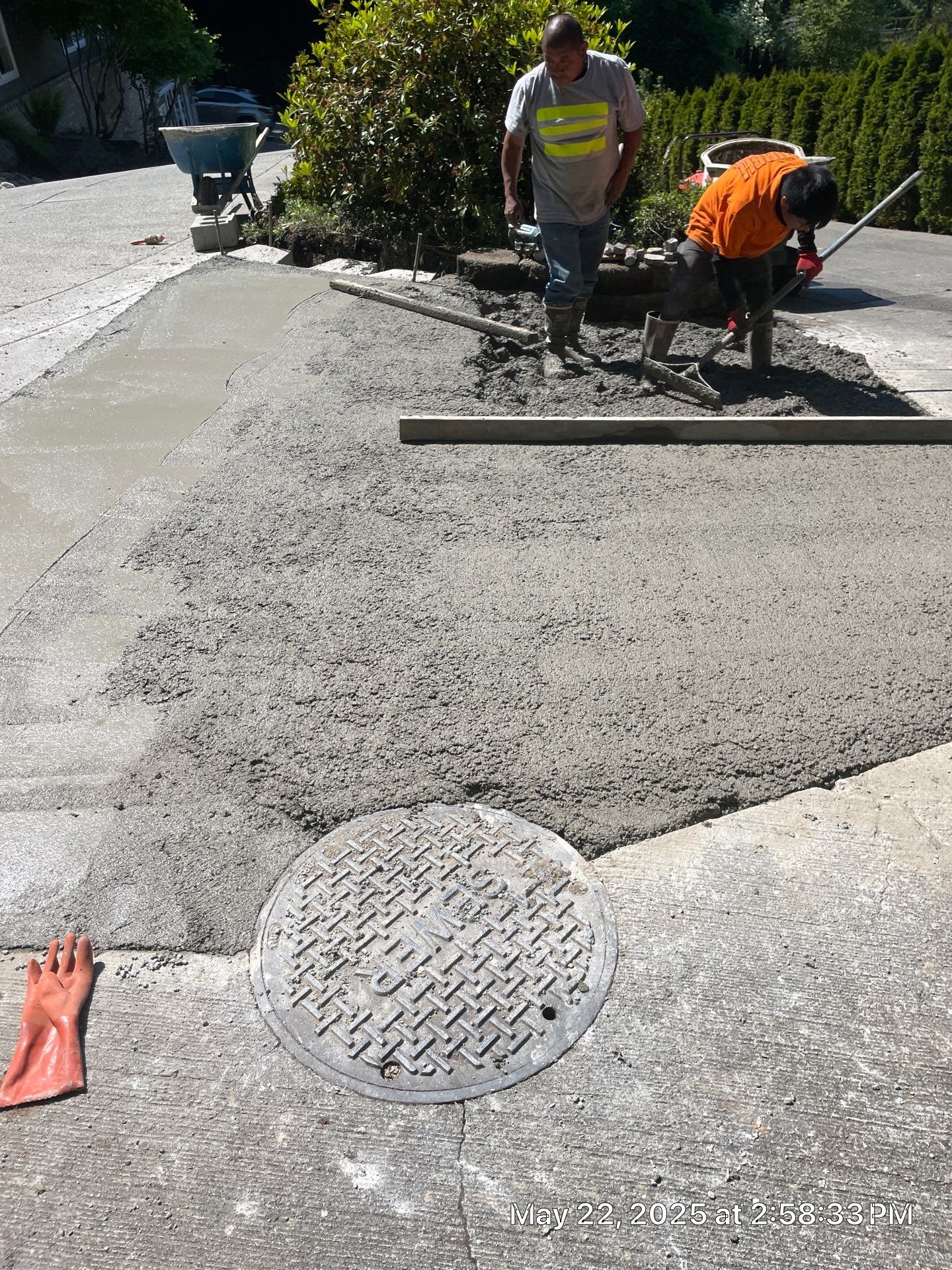 Concrete Driveway Patch Repair | Mukilteo  by Jireh Asphalt & Concrete Inc 