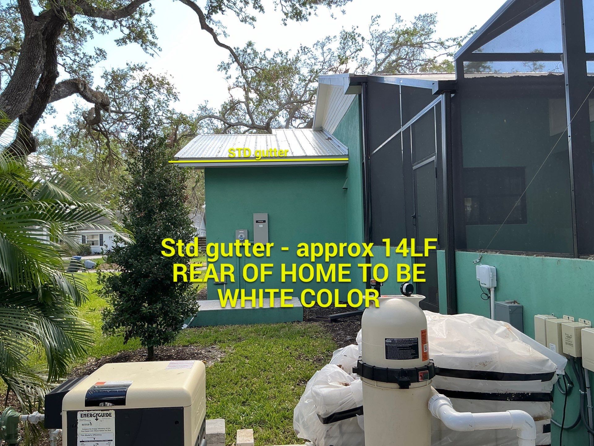 Modern Gutter Styles in Sarasota FL by Gutter Professors